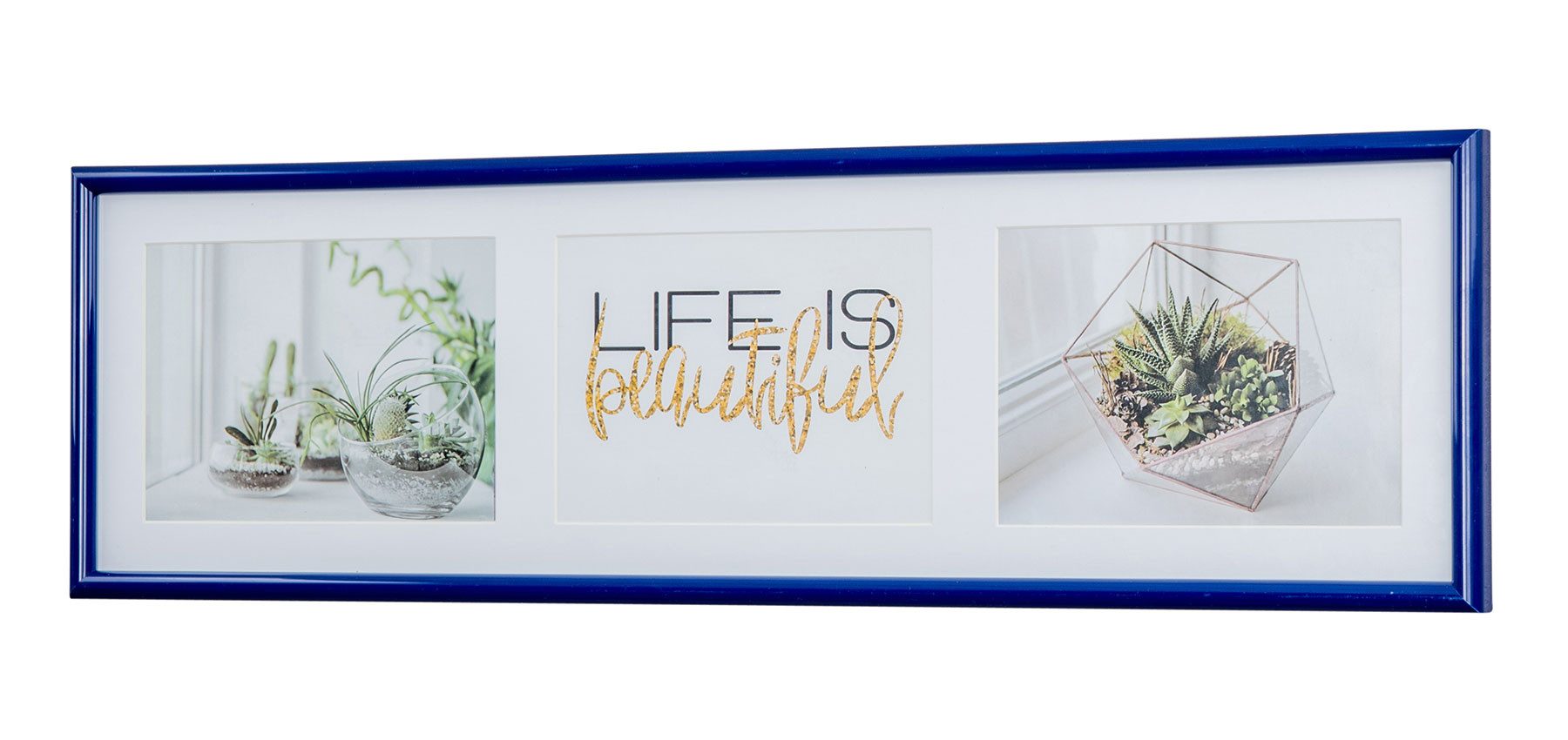 Levandeo® Bilderrahmen Collage, Galerierahmen 3 Fotos günstig online kaufen
