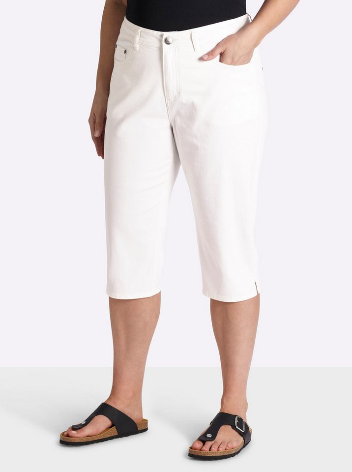 Sheego Shorts Capri-Hose normal