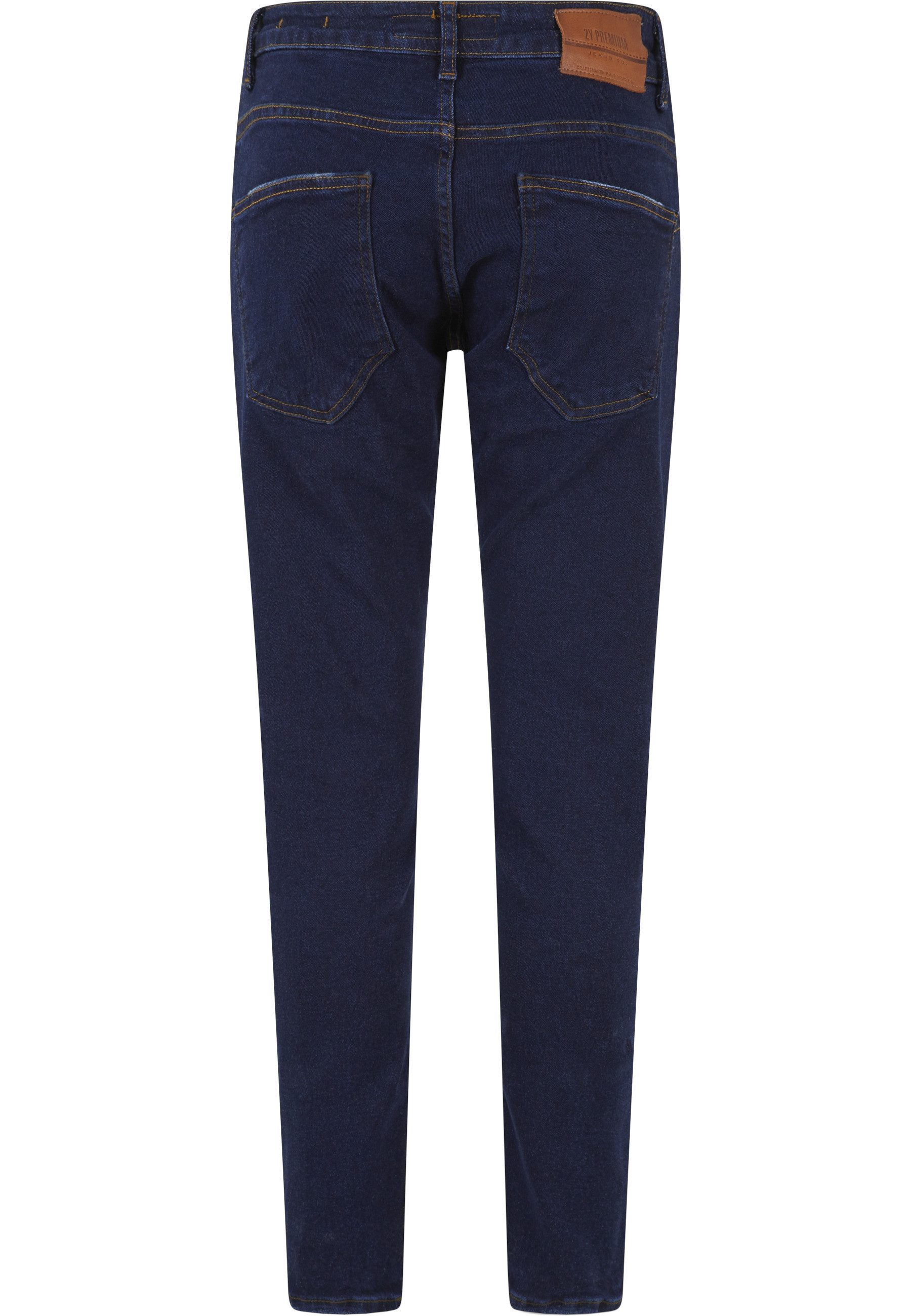 2Y Premium Bequeme Jeans 2Y Premium Herren 2Y Premium Rudolf Slim Fit Jeans (1-tlg)