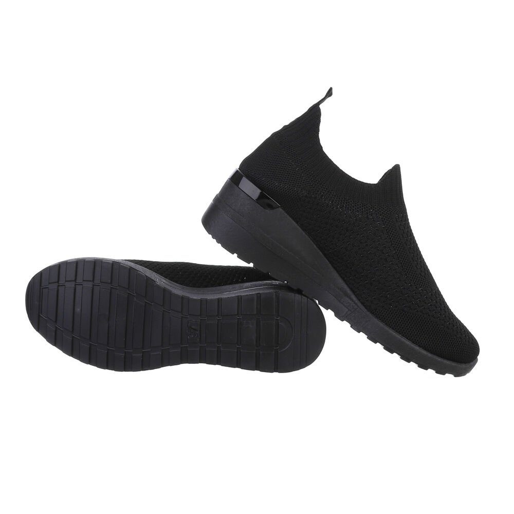 Ital-Design Damen Low-Top Freizeit Sneaker Keilabsatz/Wedge günstig online kaufen