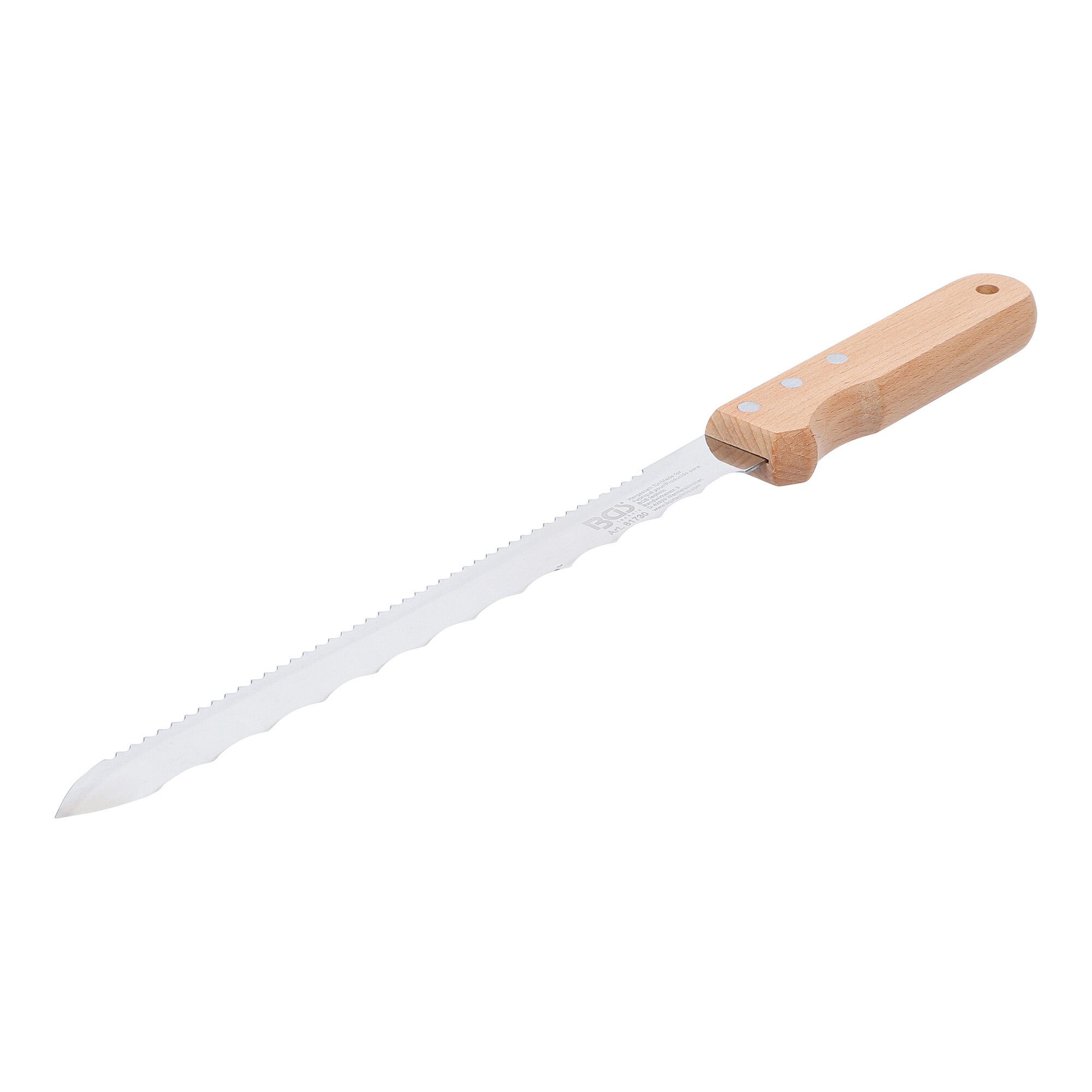 BGS technic Universalmesser BGS Dämmstoffmesser 81730, 420 mm, Holzgriff
