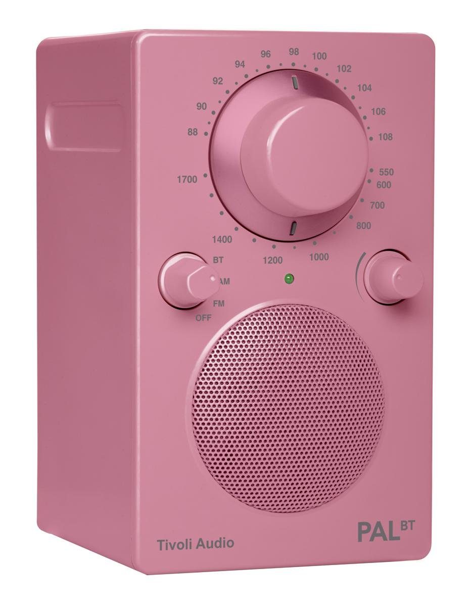 Tivoli Audio PAL BT pink Radio mit Akku und Bluetooth Radio (UKW/FM, AM)