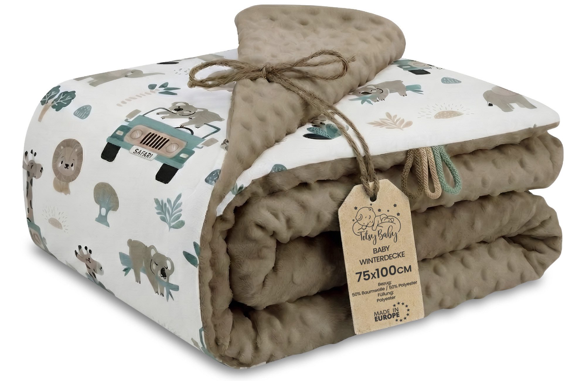 Babydecke Kuscheldecke Baby Decke - Kinderdecke Kinderwagen Blanket Babydecken, Totsy Baby