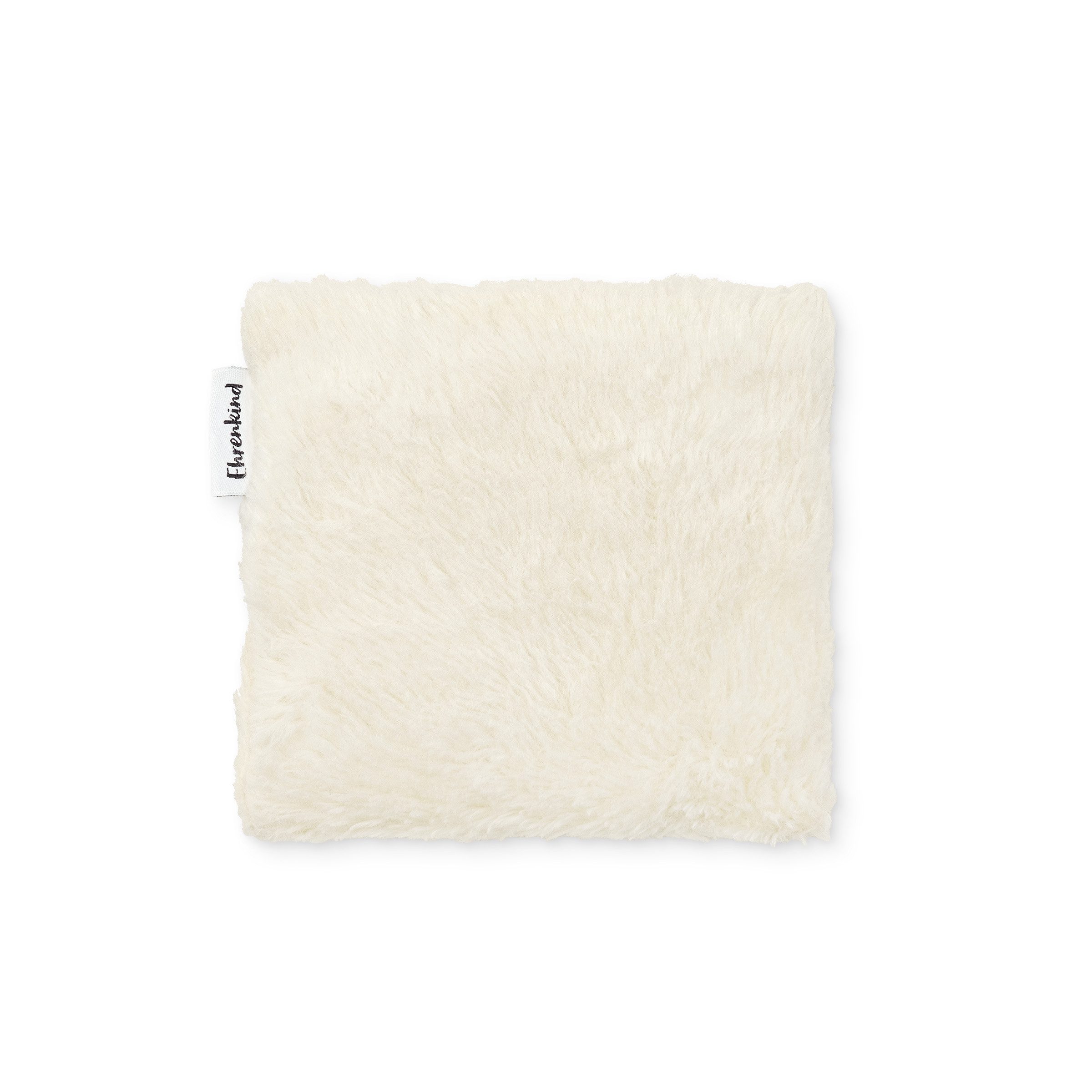 Ehrenkind Wärmekissen Kirschkern aus 100 % Bio-Baumwolle, (Quadratisch), Teddystoff, kuschelig & vielseitig für Babys und Kinder