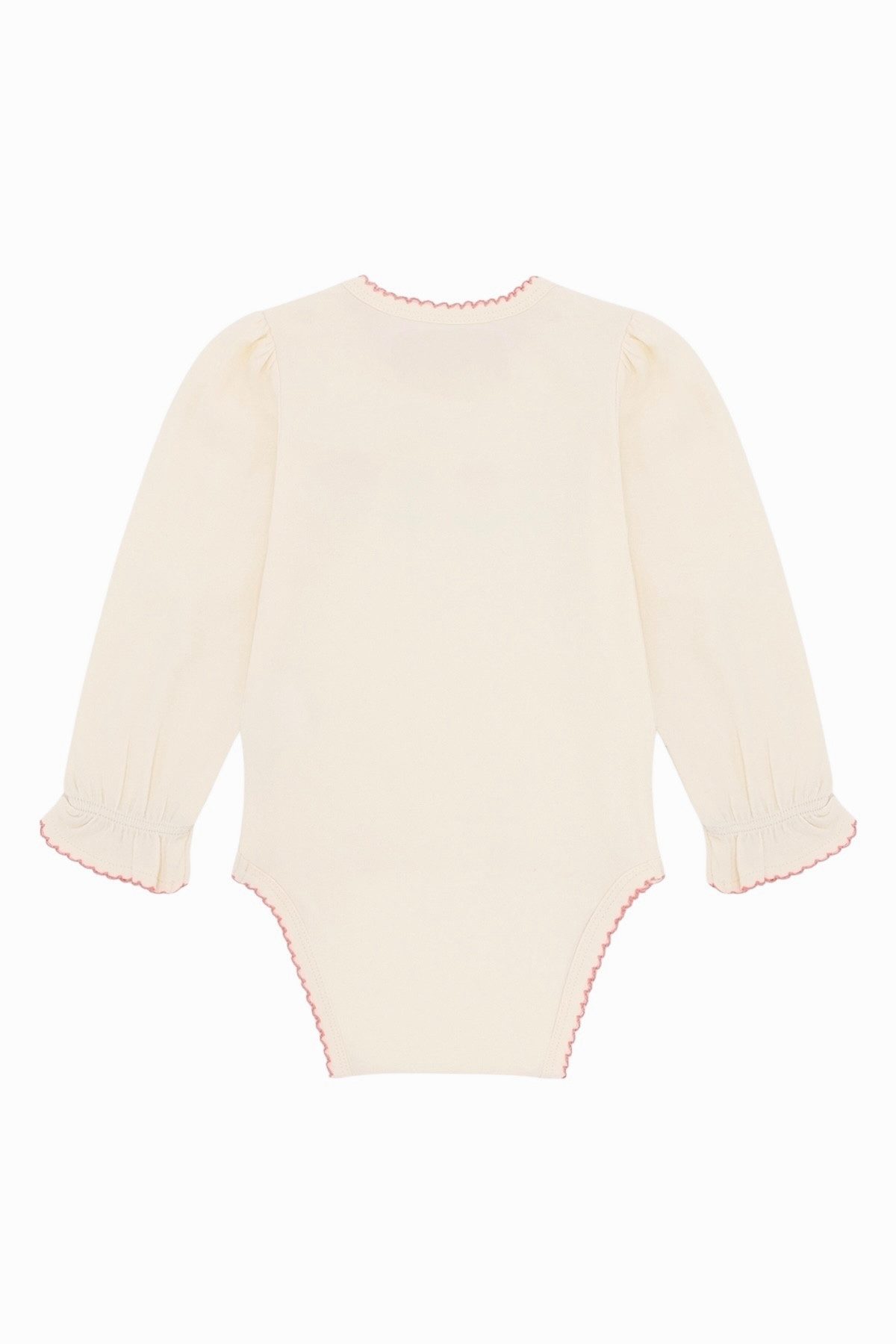 Hust & Claire Langarmbody Britt Bloom (1-tlg) Baby Body „Britt Bloom“ mit Blumenmotiv, langarm, Farbe Ivory