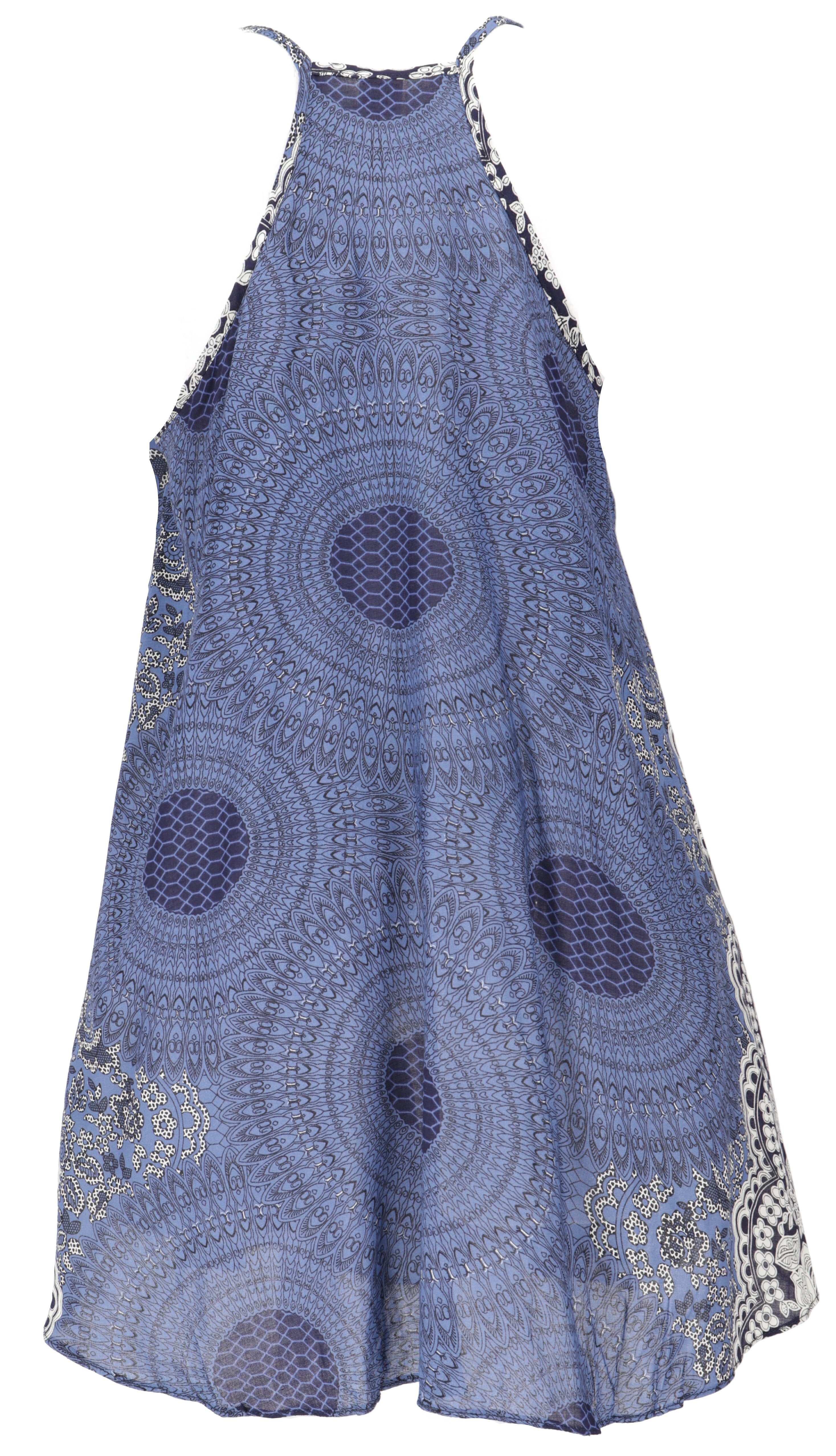 Guru-Shop Midikleid Boho Mandala Minikleid, Trägerkleid,.. günstig online kaufen