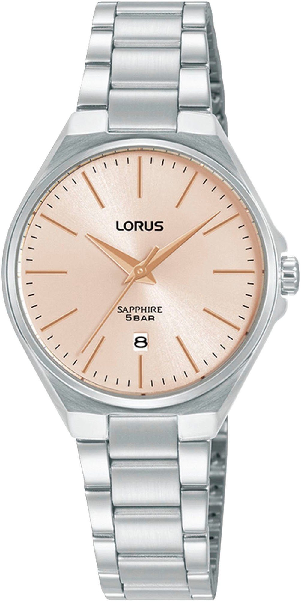 LORUS Quarzuhr RJ269BX9, Armbanduhr, Damenuhr, Saphirglas günstig online kaufen