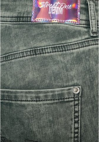 STREET ONE Laisvo stiliaus džinsai 5-Pocket-Style...