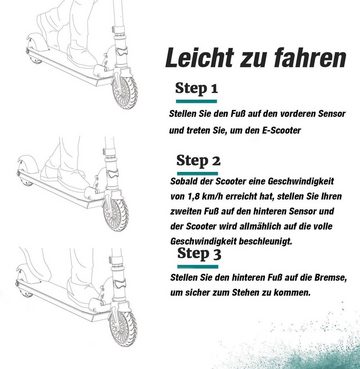 CITYSPORTS Elektro-Kinderroller, kinder roller elektro kickscooter fur kinder 150w