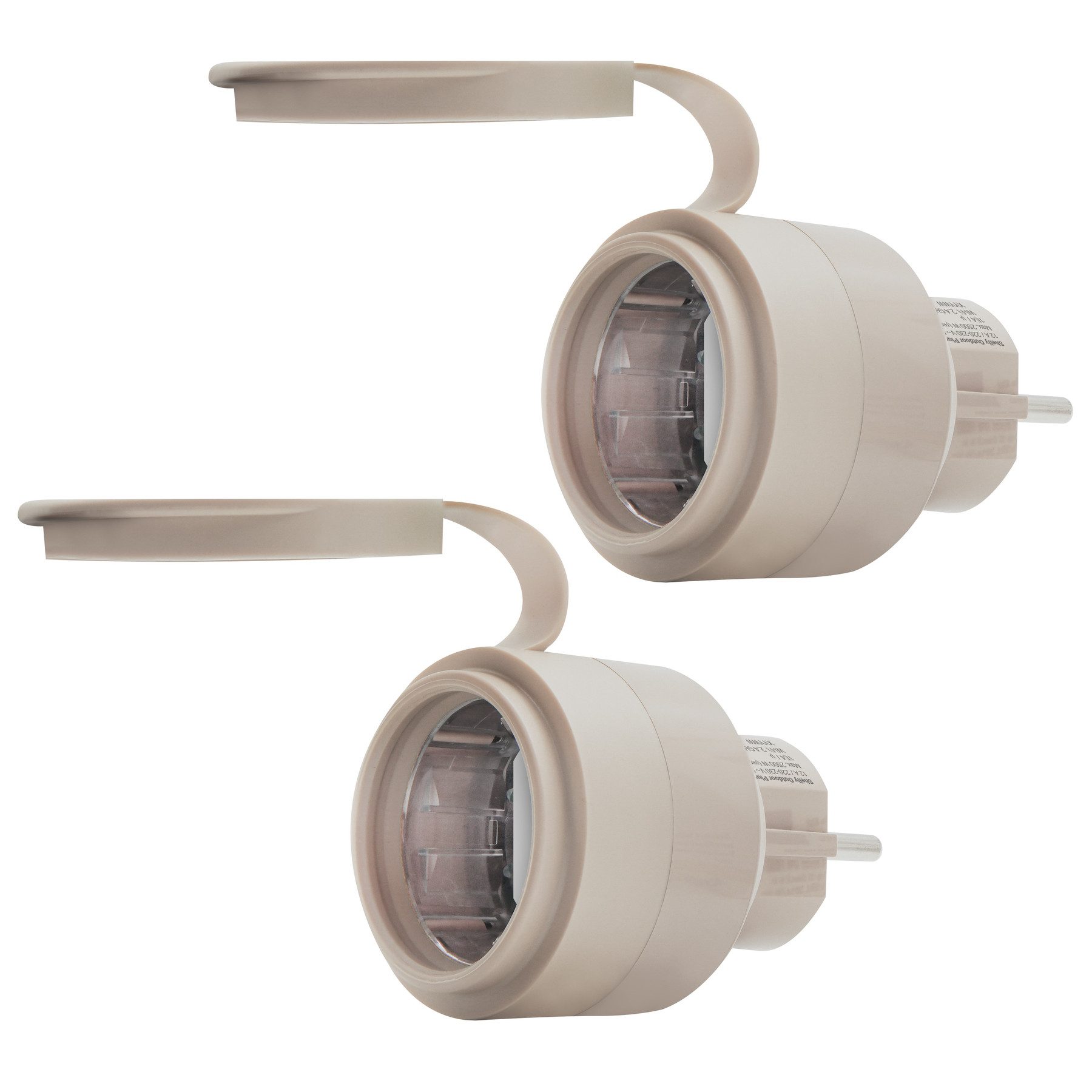 Shelly WLAN-Steckdose SHELLY WLAN-Steckdose Plug S Gen3, Outdoor, Matter, 2 Stück