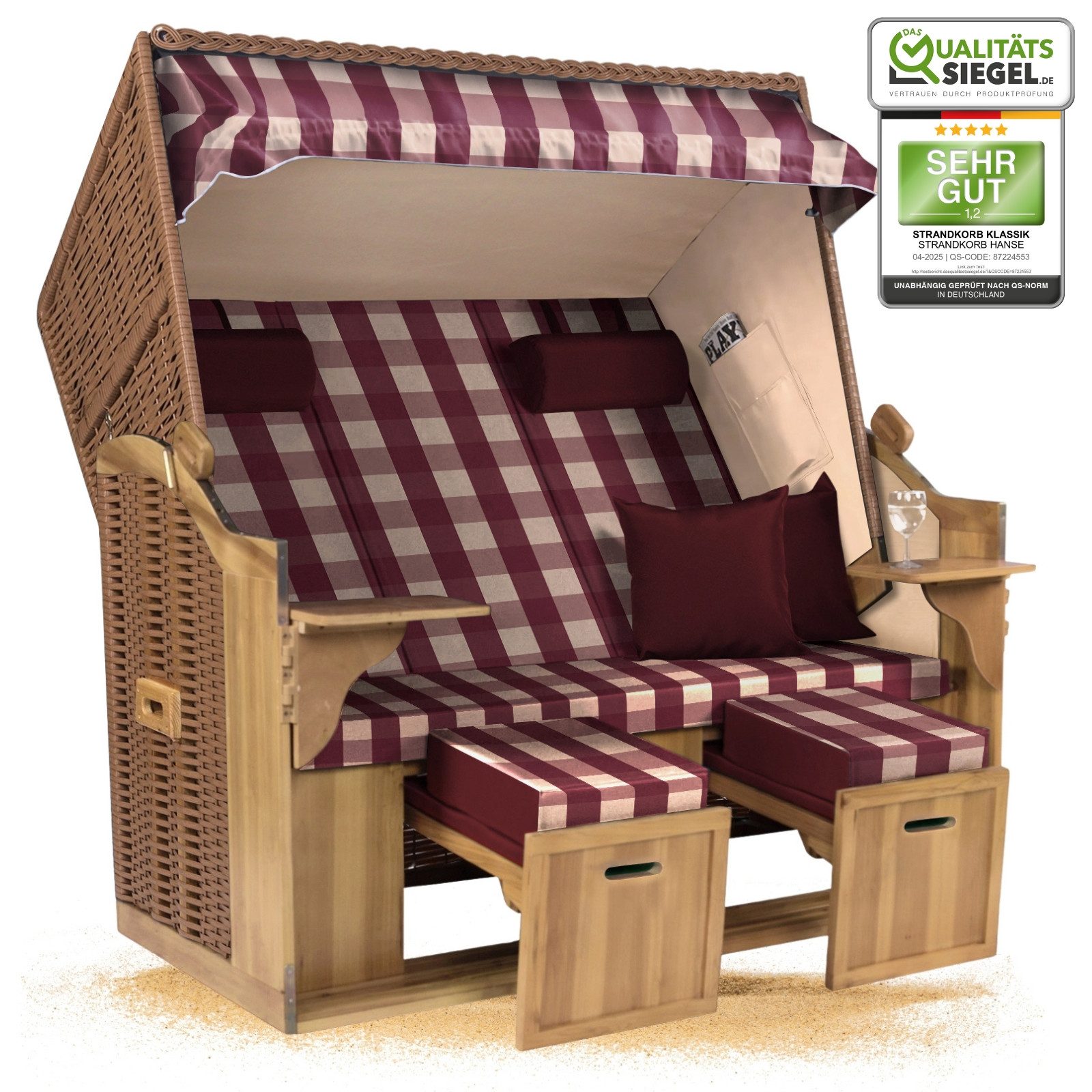 Strandkorb Hanse Strandkorb Strandkorb Ostsee XXL günstig online kaufen