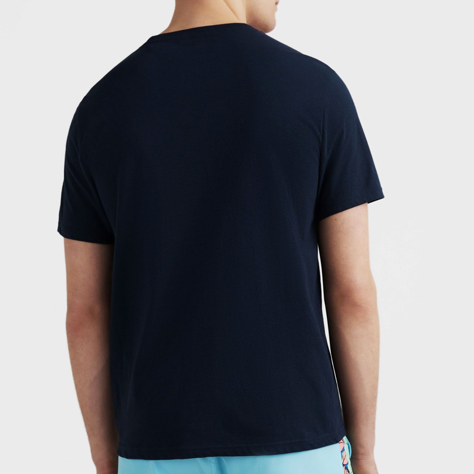 O'Neill T-Shirt Seareef mit kreisförmigem outer und 15039 Logo Meeresflora-Print space