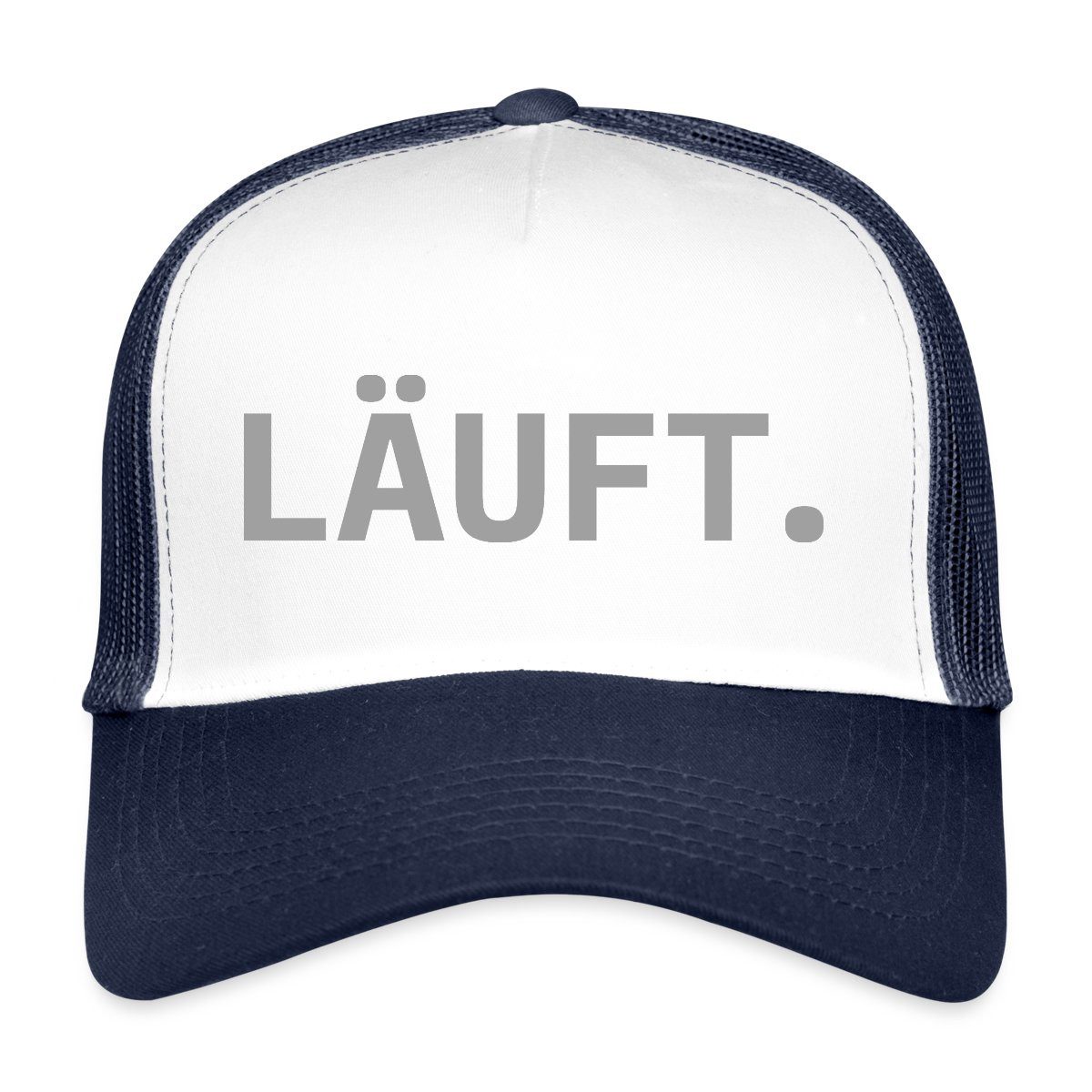 Weiß/Navy