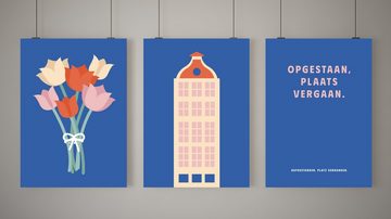 MOTIVISSO Poster Tulpenstrauß - Dreamy Dutch Collection