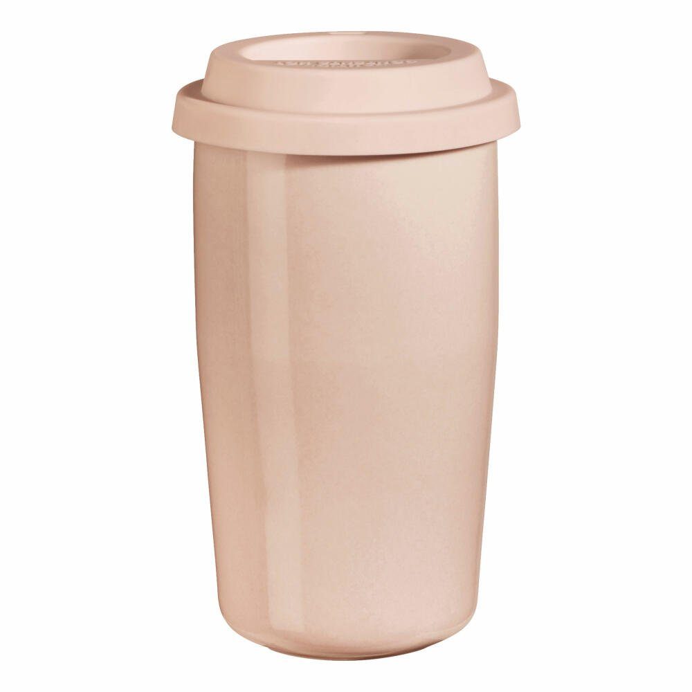 ASA SELECTION Thermobecher cup & go rose 350 ml, Porzellan