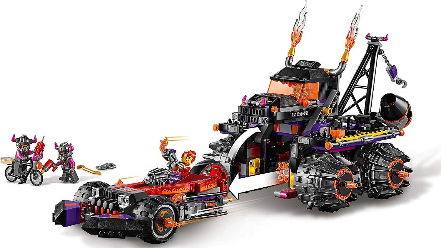 LEGO® 80011 Monkie Kid-Red Son's Inferno Truck Spielbausteine, (1111 St)