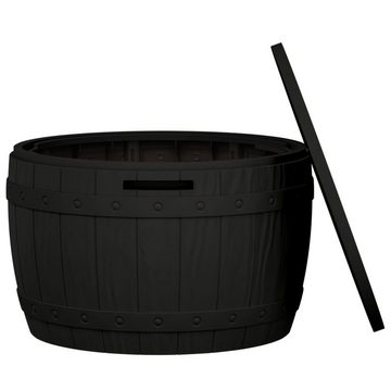 vidaXL Gartenbox 3-in-1 Gartenbox Schwarz Polypropylen