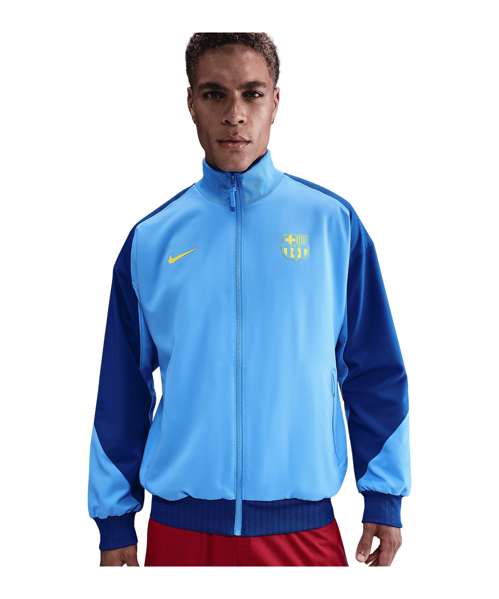Nike Sweatjacke Nike Performance FC Barcelona Strike Anthem Jacke Polyester günstig online kaufen