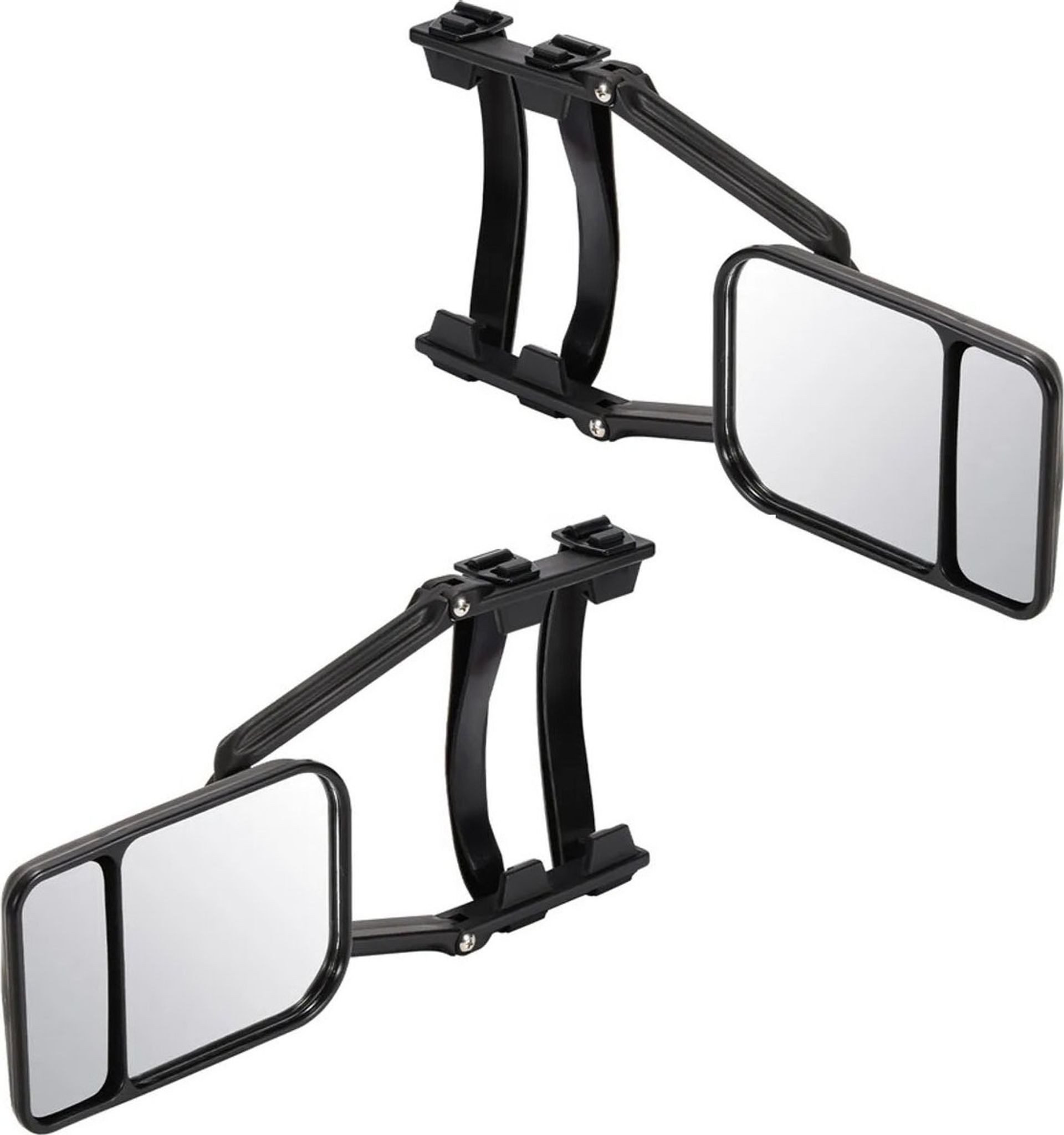 FELIXLEO Autospiegel 2 Wohnwagenspiegel 12,5x18,5cm für Pkw Bus Caravan