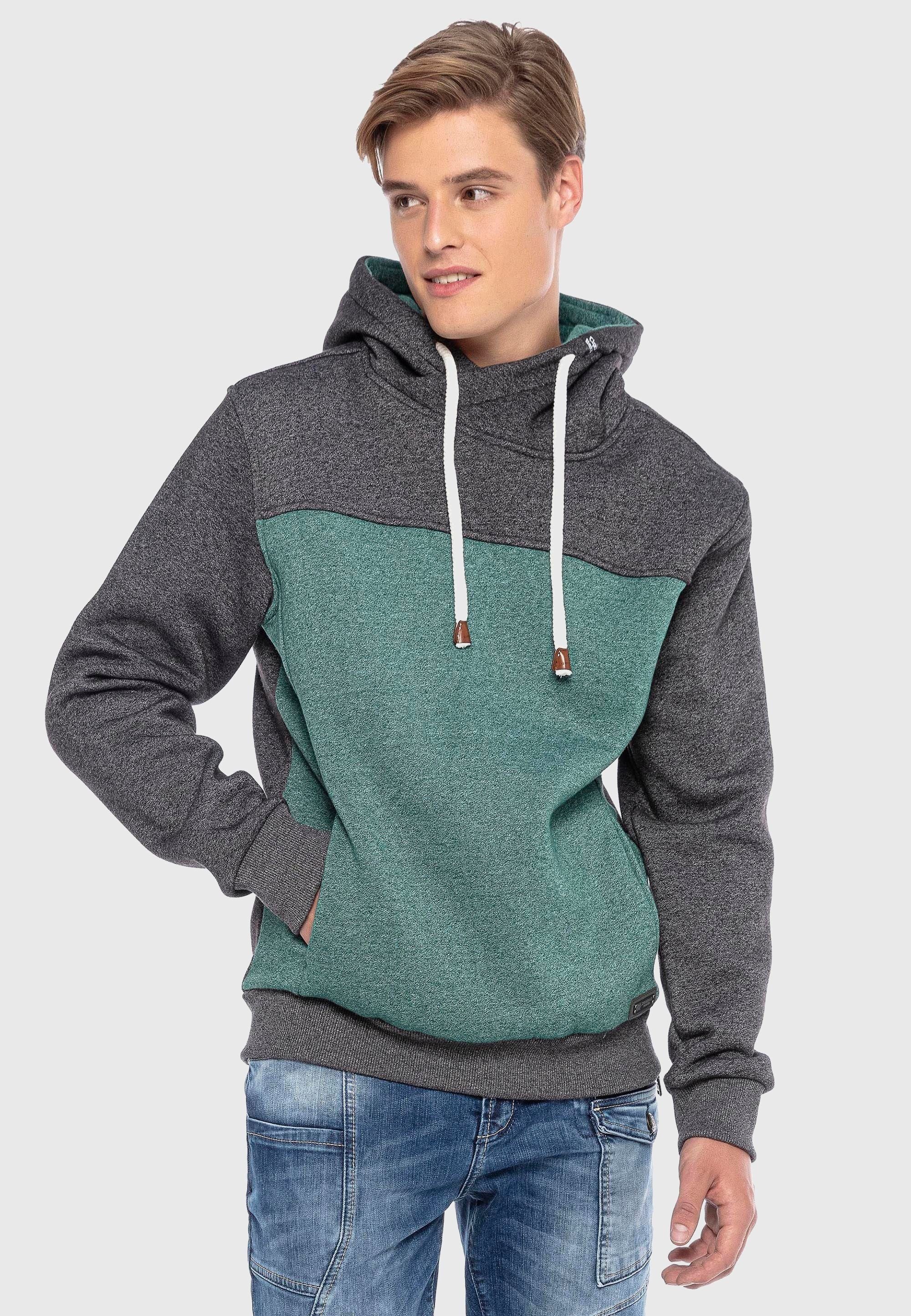 Cipo & Baxx Kapuzenpullover "Sweatshirts", im Kontrast-Look günstig online kaufen