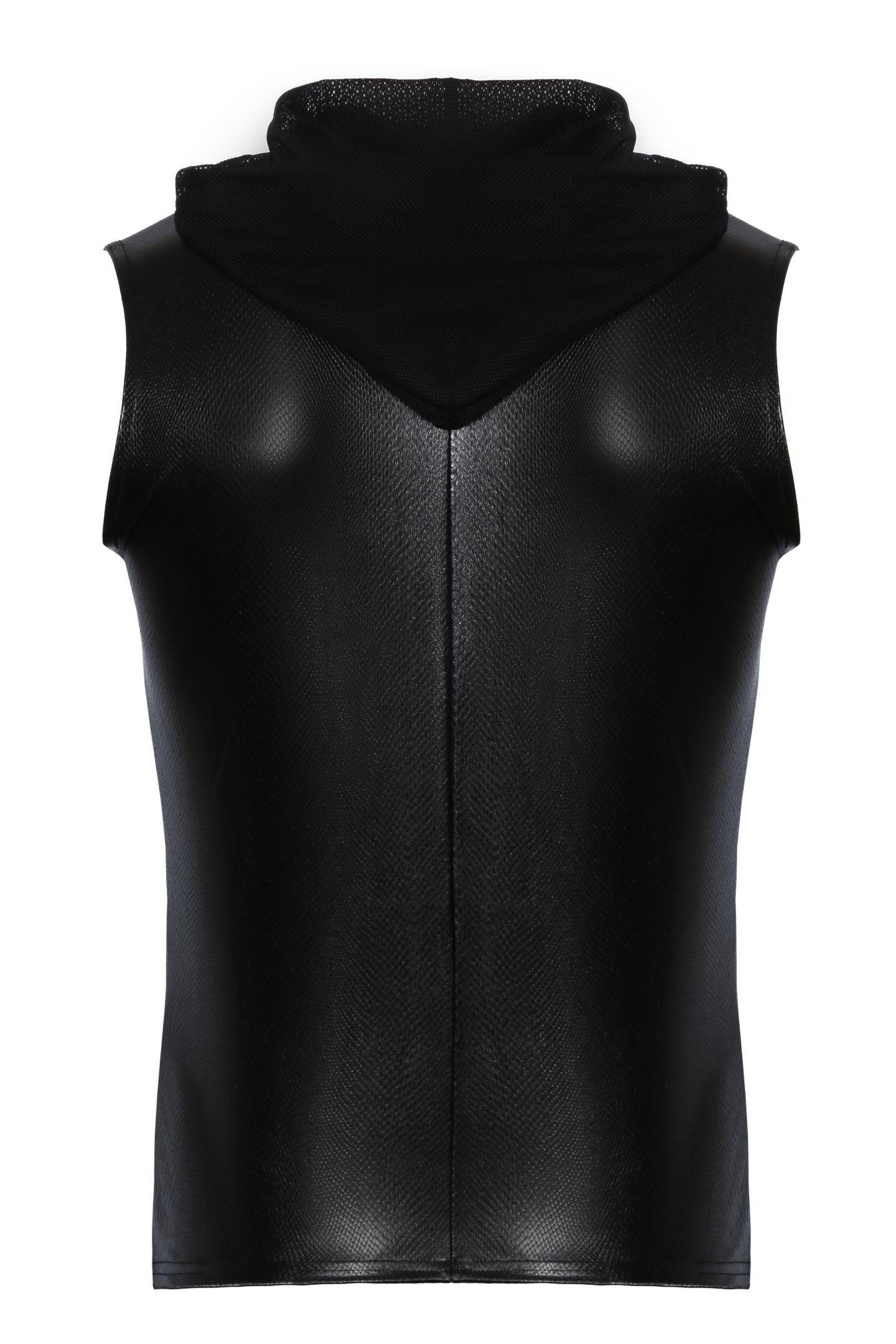 Noir Handmade Men T-Shirt Herren-Shirt in schwarz - L