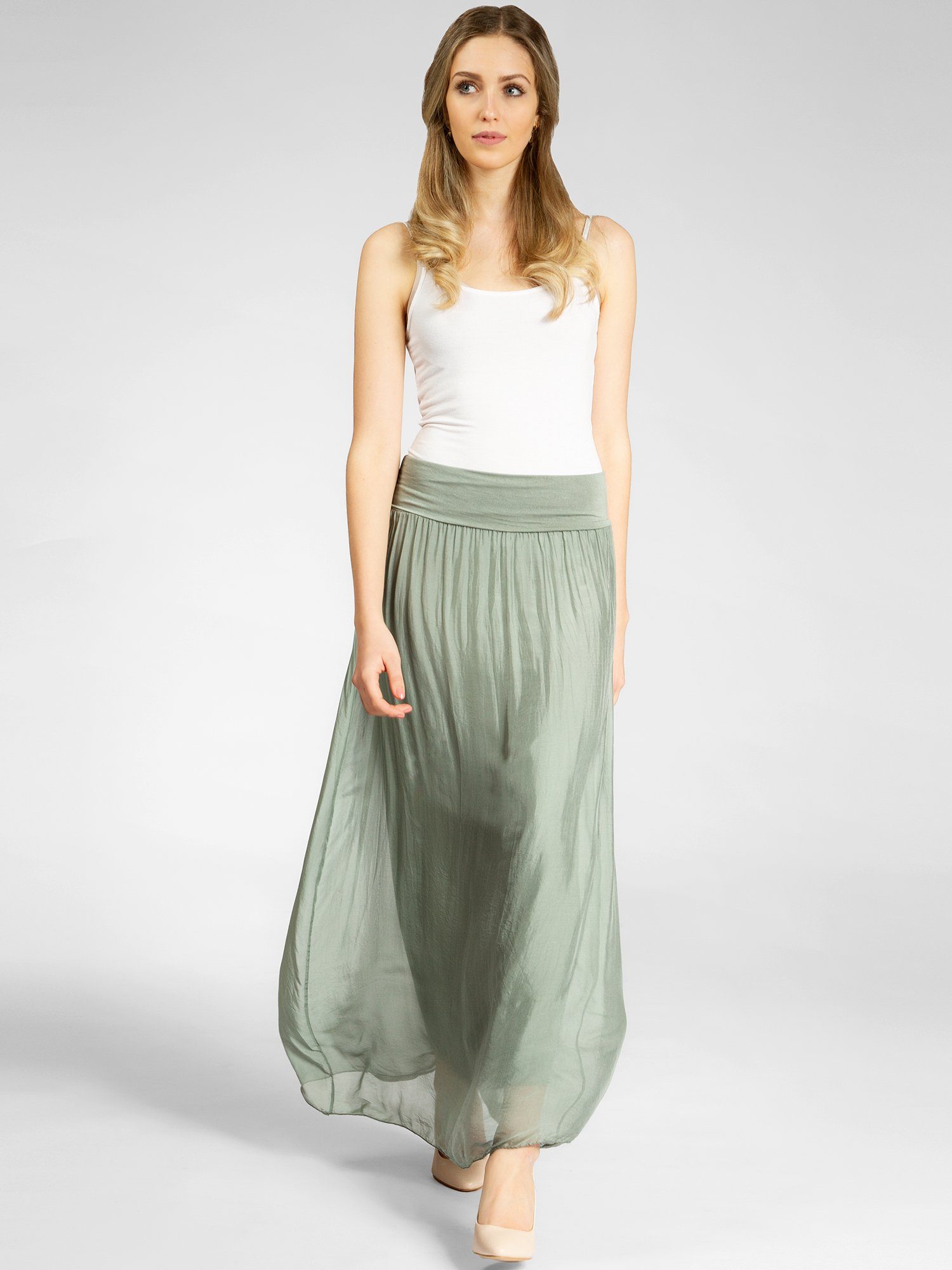 Caspar Faltenrock RO025 eleganter leichter Damen günstig online kaufen