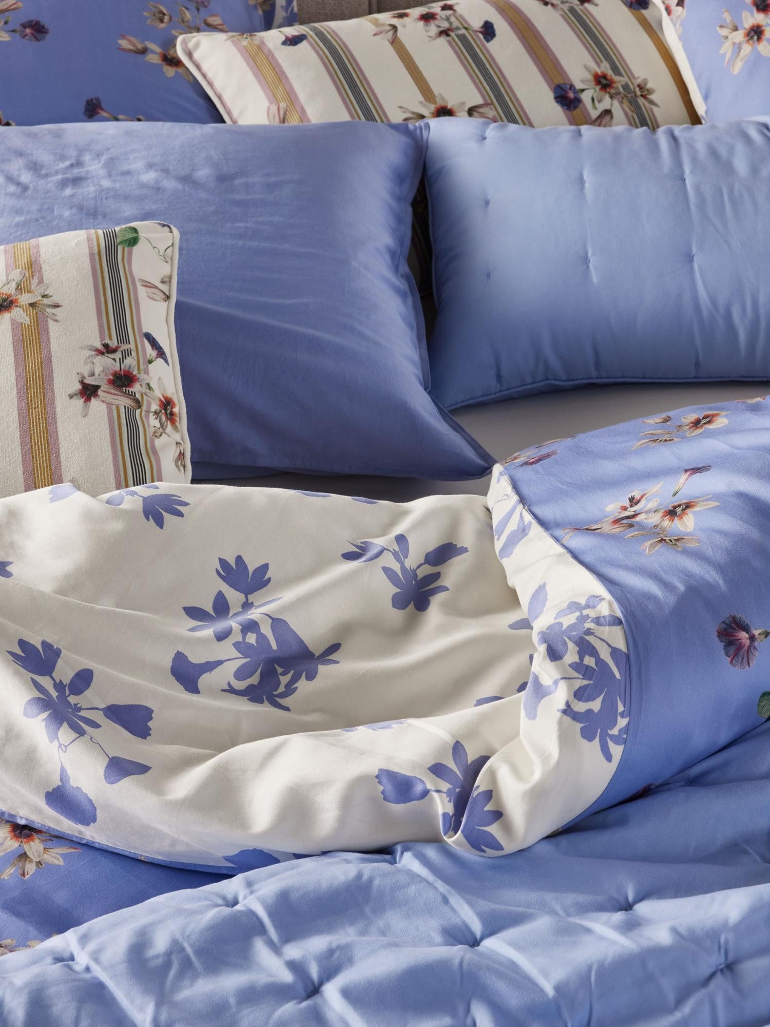 Essenza Bettwäsche Fiora, Satin, 2 teilig, mit floralem Muster – Bild 4 von 5