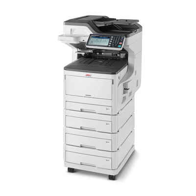 OKI Oki MC853dnv A3 Colorlaserdrucker/Scanner/Kopierer/Fax, weiß Многофункциональный принтер