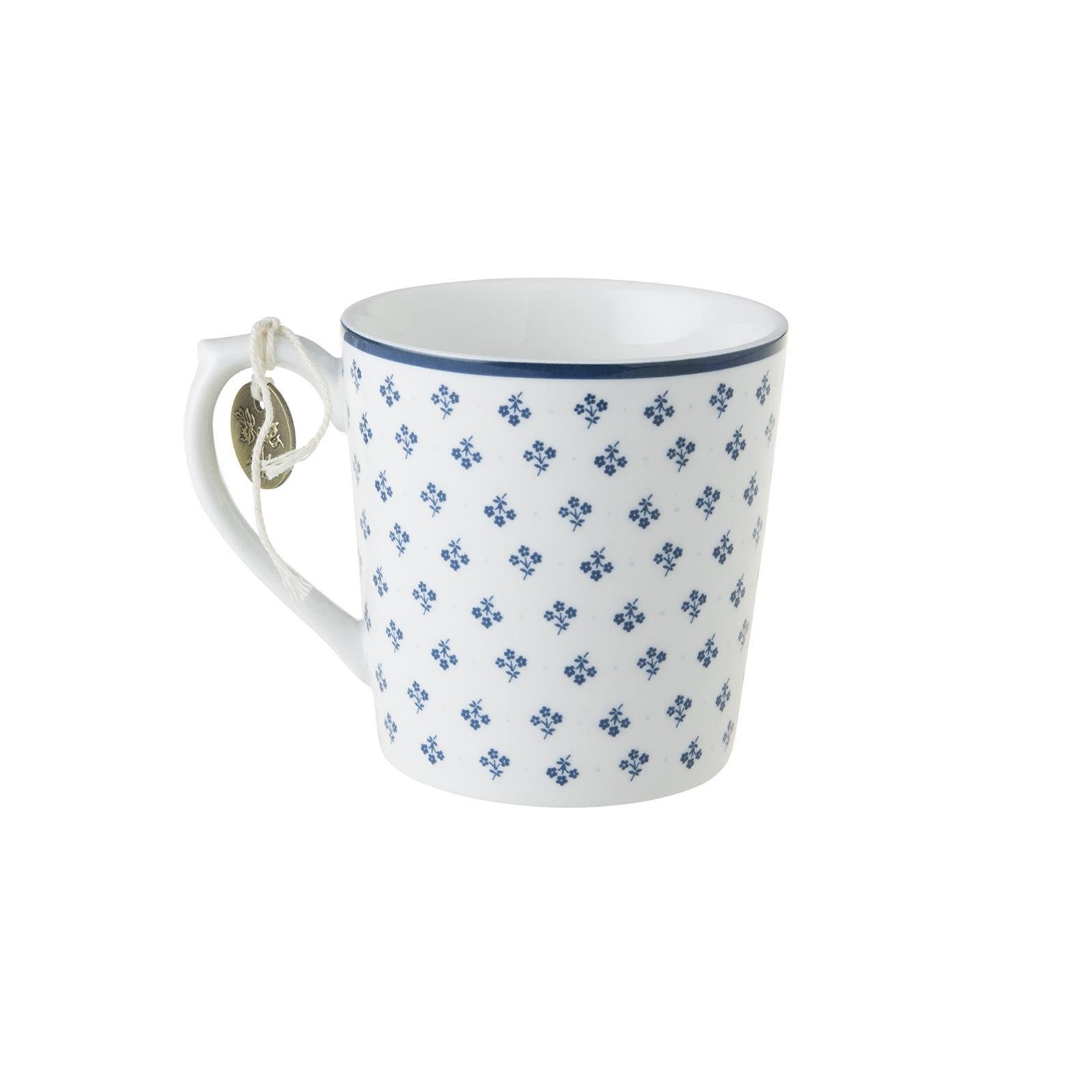 LAURA ASHLEY Tasse Henkelbecher Blueprint Petit Fleur (Groß)