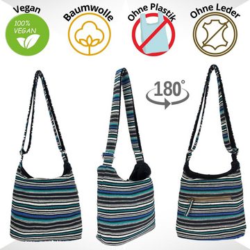 Sunsa Hobo Hobo Tasche, Vegane nachhaltige Umhängetasche Crossbody Crossover