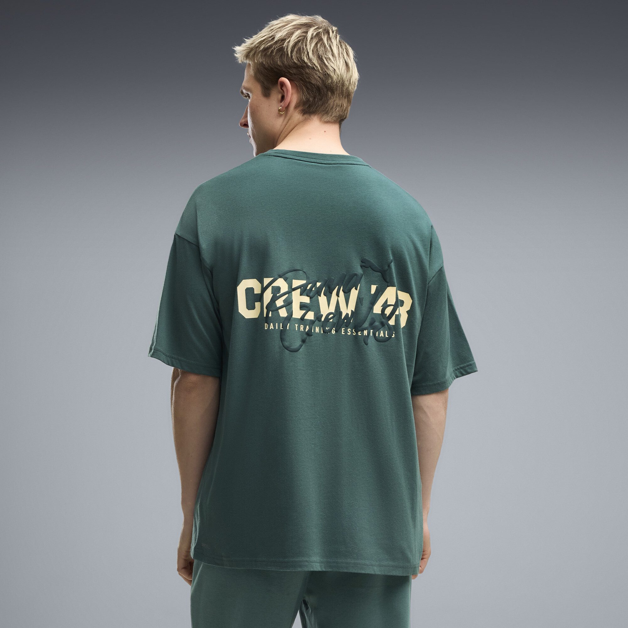 PUMA Trainingsshirt PUMA Crew Oversized Trainings-T-Shirt Herren