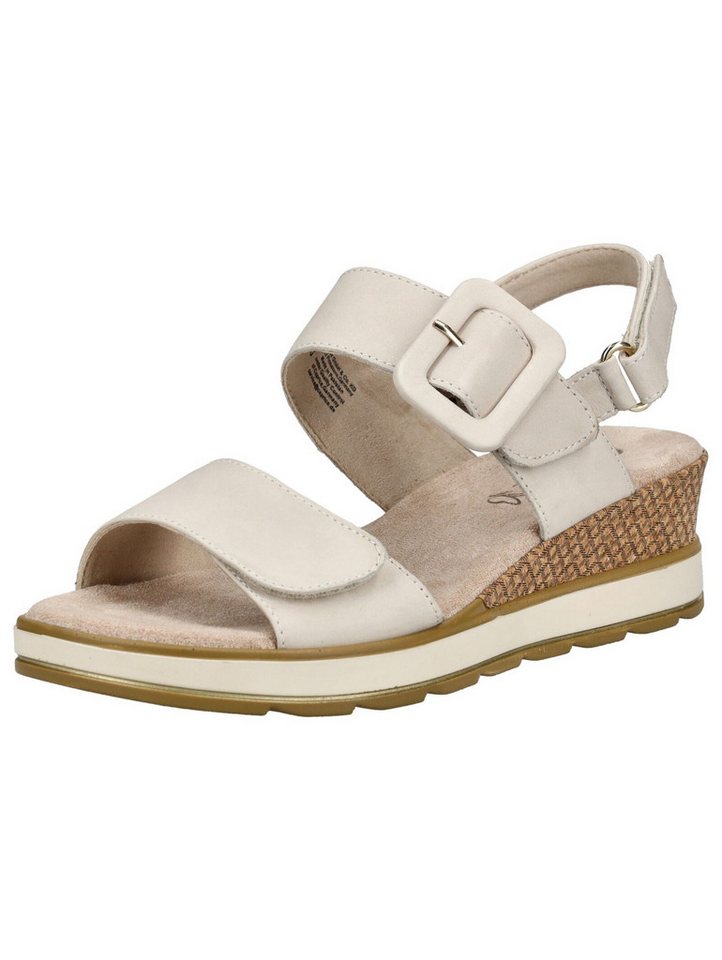 Caprice Sandalen Nubukleder . Keilsandalette