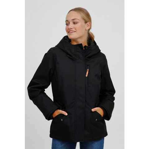 OXMO Kurzjacke OXBellissa Warme Jacke mit hochabschließendem Kragen