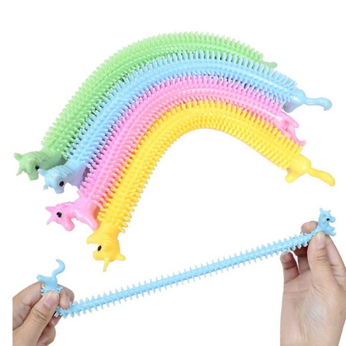 kinspi Lernspielzeug Bunte sensorische Fidget Stretch Spielzeug Spielzeug Stress Reducer
