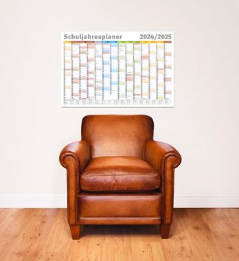 empireposter Jahresplaner Schuljahresplaner 2024/2025 Wandplaner Kalender Poster - 91,5x61 cm