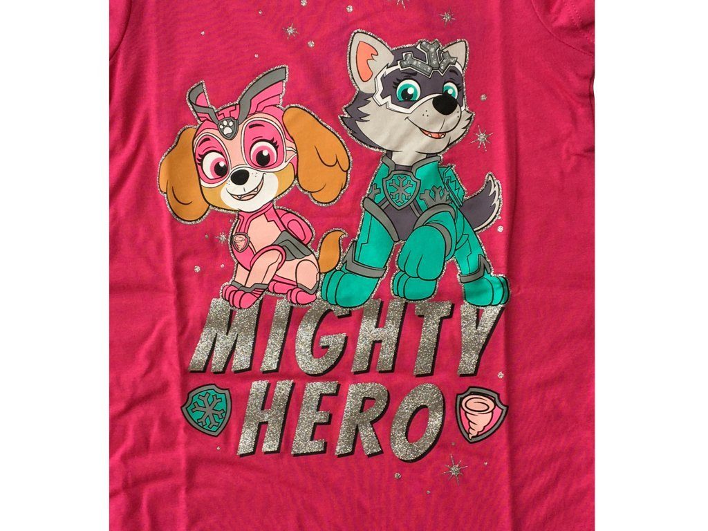 PAW PATROL T-Shirt Paw Patrol Mädchen T-Shirt Tunika "Skye und Zuma"