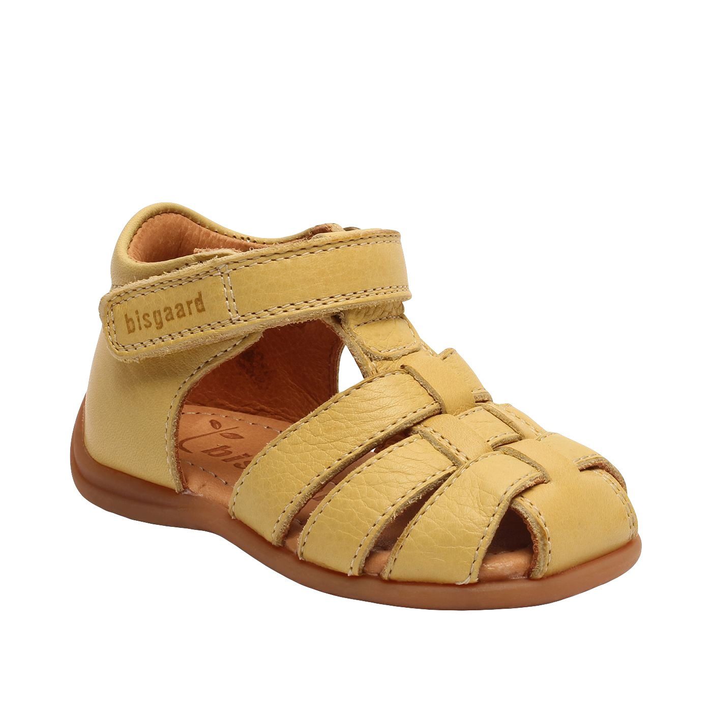 Bisgaard Sandalen 71206 Lauflernschuhe Carly Kinder Gelb Sandalette