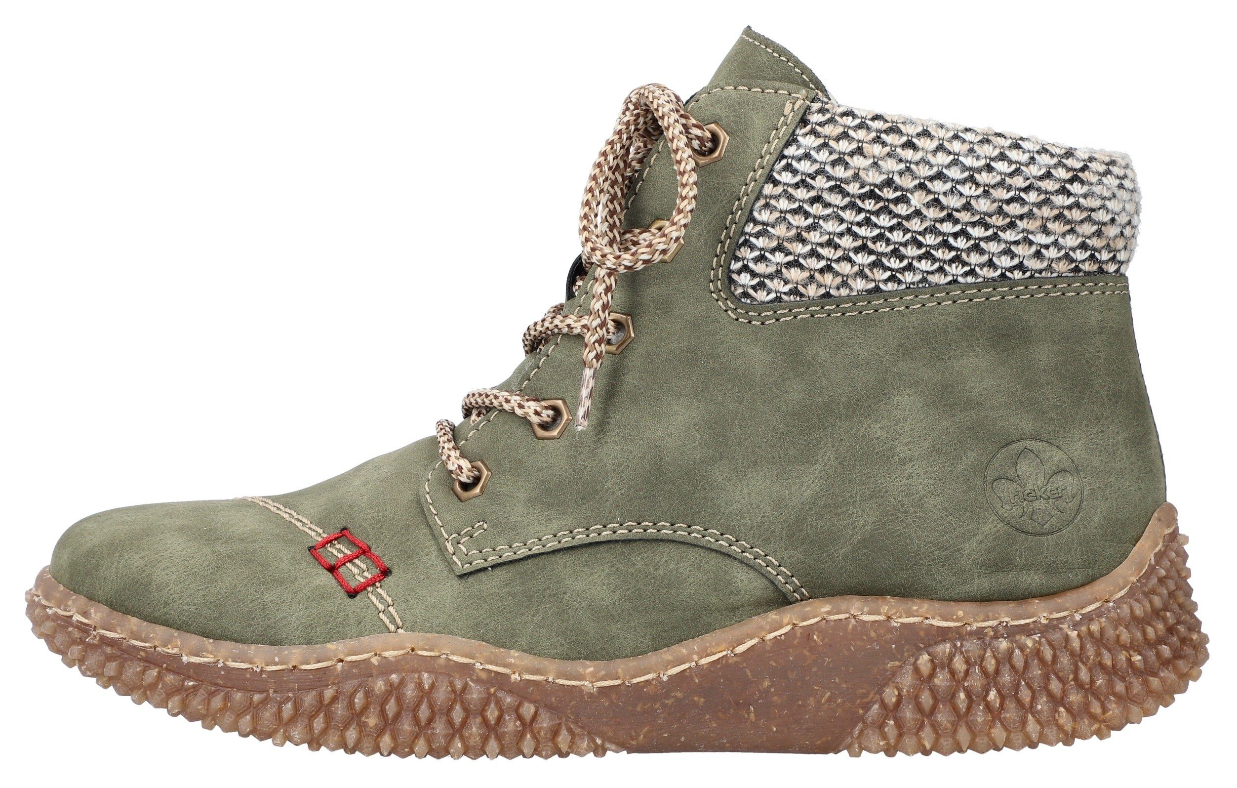 Rieker Winterboots mit Ziersteppungen