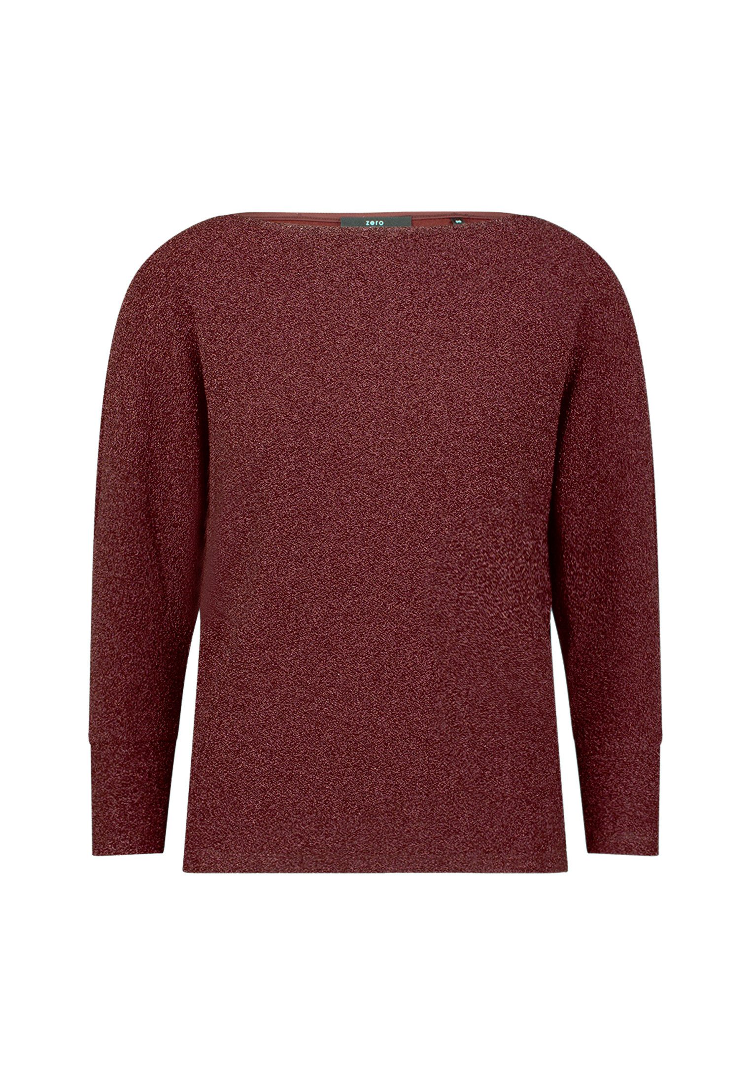 Zero Kurzarmshirt Damen mit U-Boot Ausschnitt (1-tlg) Plain/ohne Details günstig online kaufen