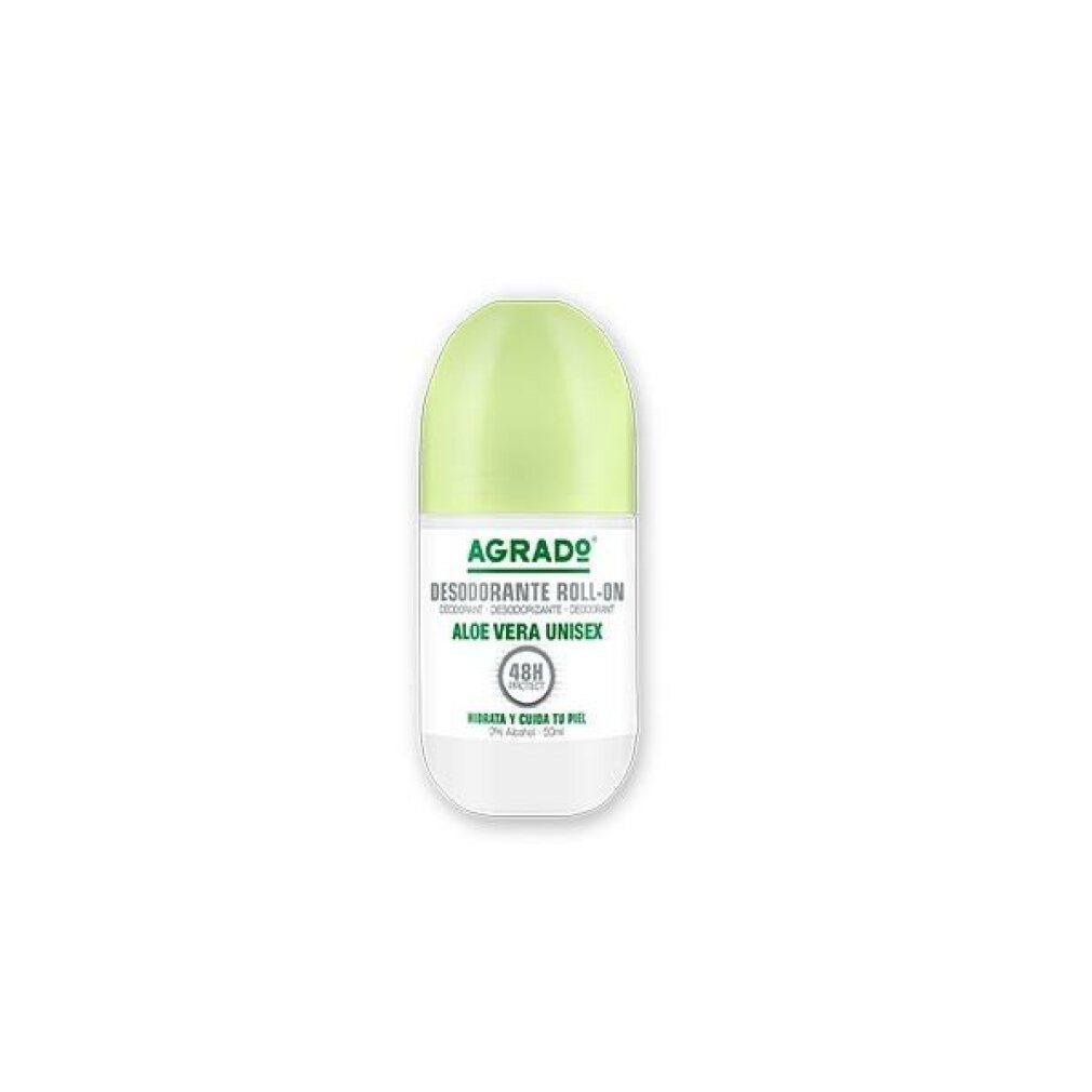 ml) Agrado Roll-On (50 Aloe Deo-Zerstäuber Agrado Deodorant Vera