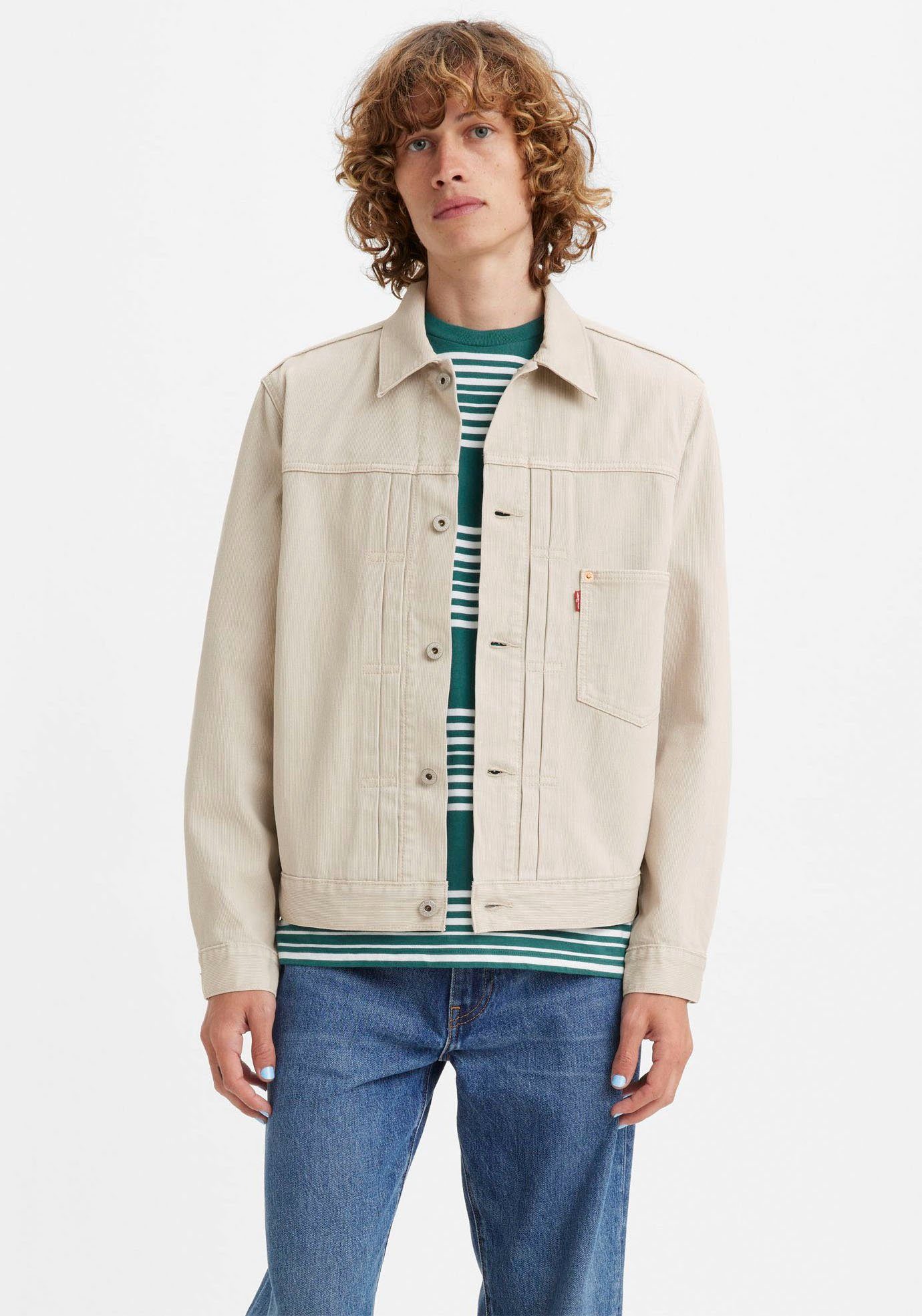 Levi's® Cordjacke TYPE I TRUCKER Z2441 brown rinse