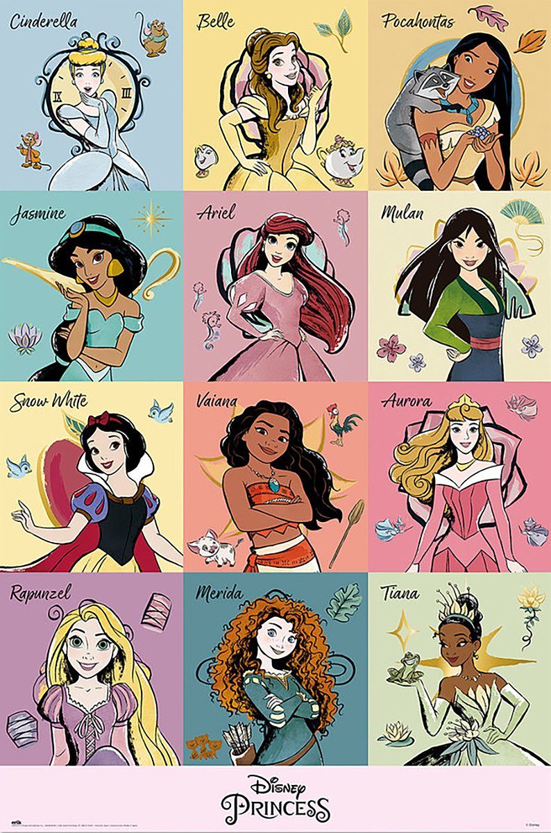 Grupo Erik Poster Disney Princess Poster günstig online kaufen