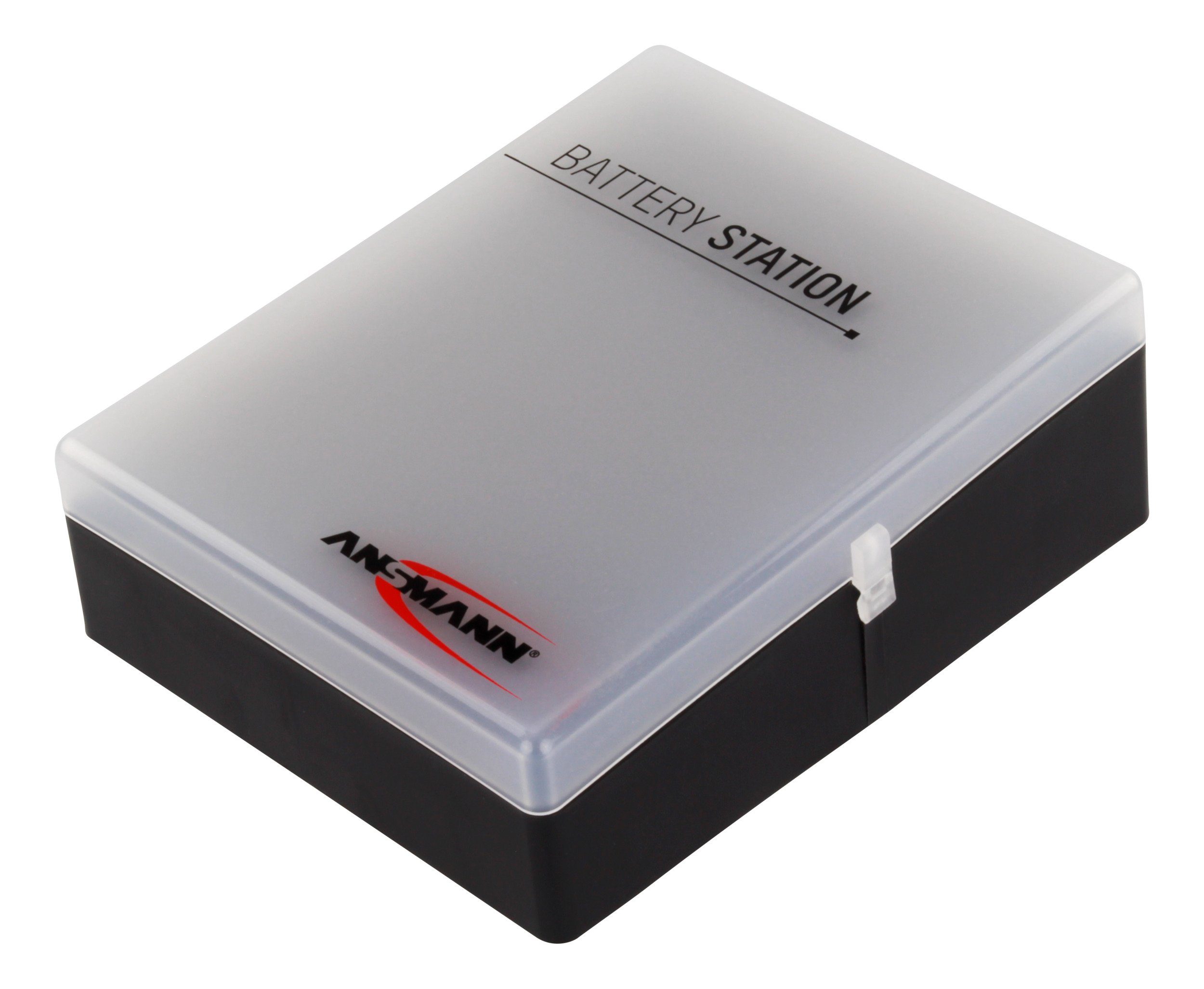 ANSMANN® Akkubox für bis zu Akku Transport und 16x 24x Schutz 4x Stück - für 5 AAA AA 9V