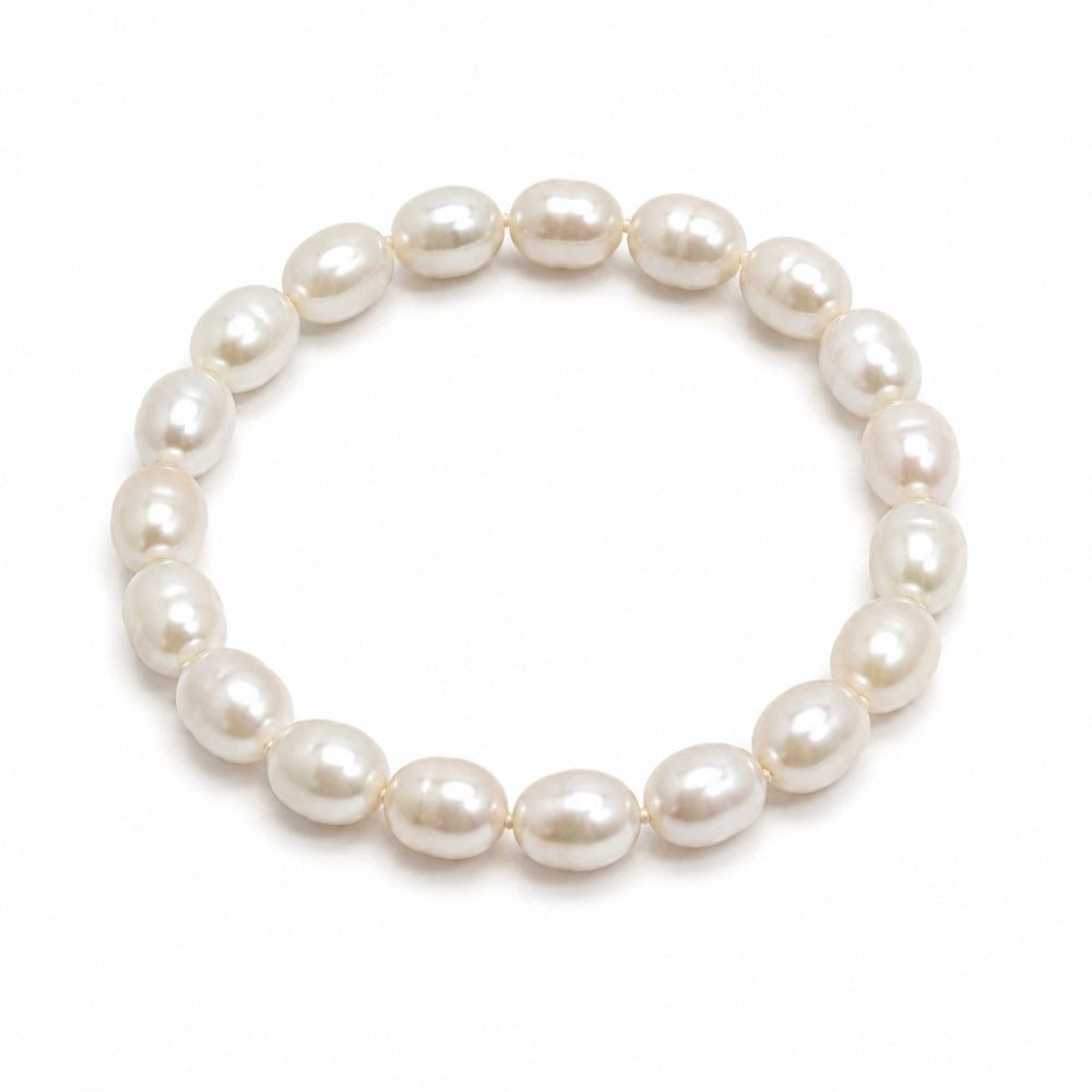 Da Meso Perlenarmband Perlenarmband elastisch Damen – Klassischer Armschmuck für Alltag