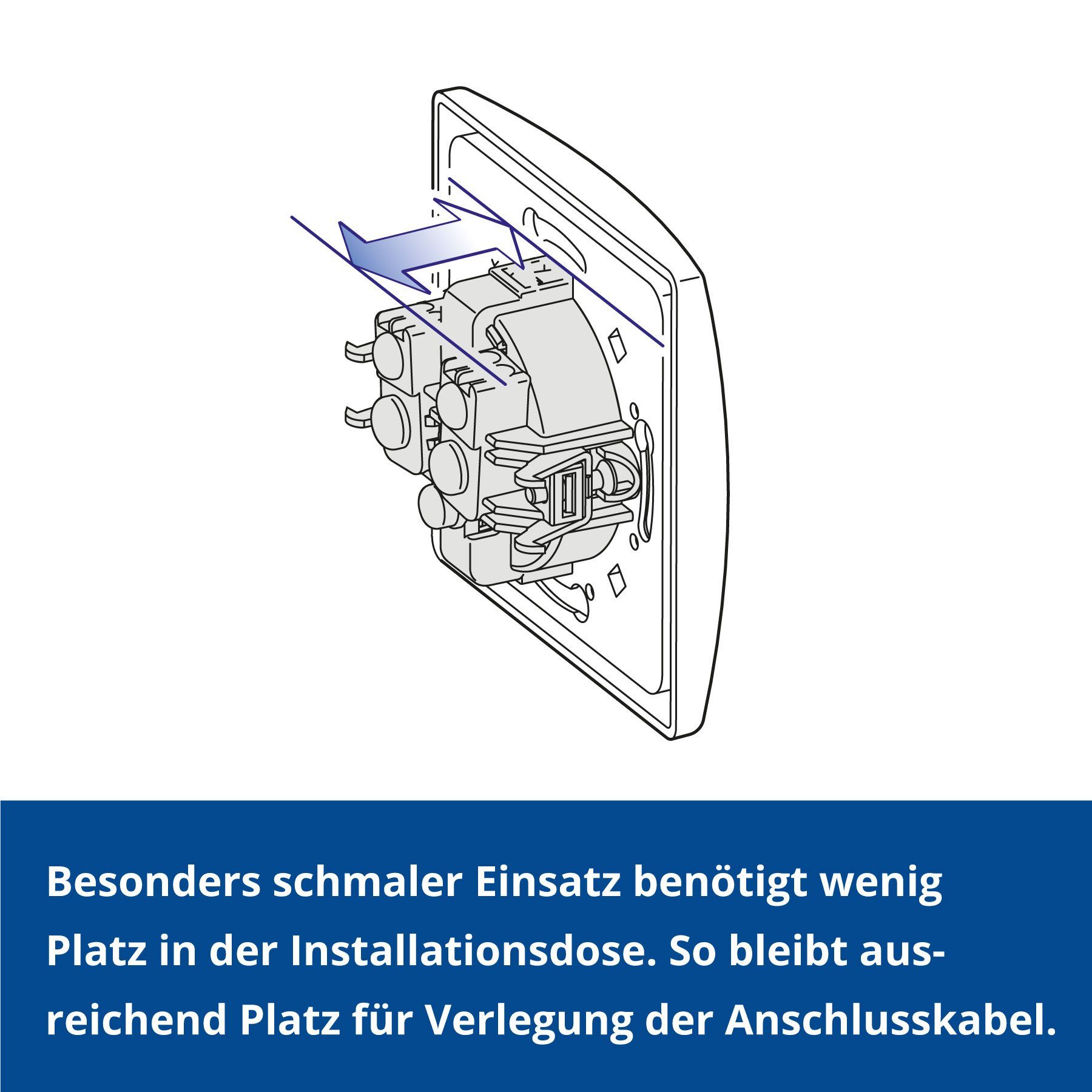 Aling Conel Lichtschalter VDE-zertifiziert Beige Taster inkl.Rahmen ALING-CONEL 10AX/250V~ (komplett) 1013), (RAL