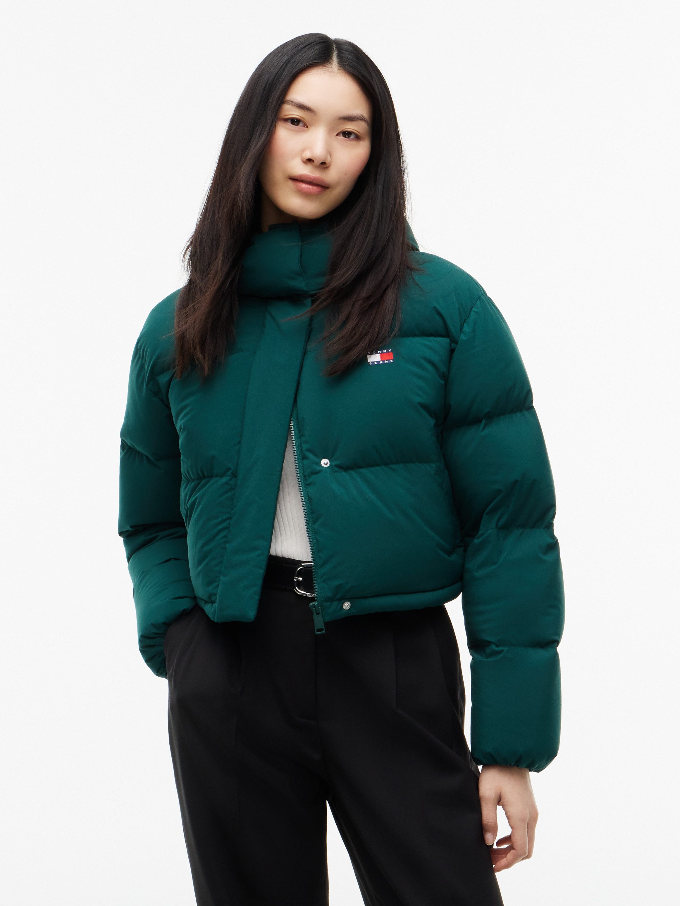 Tommy Jeans Steppjacke TJW CRP ALASKA PUFFER EXT Kunstfaser
