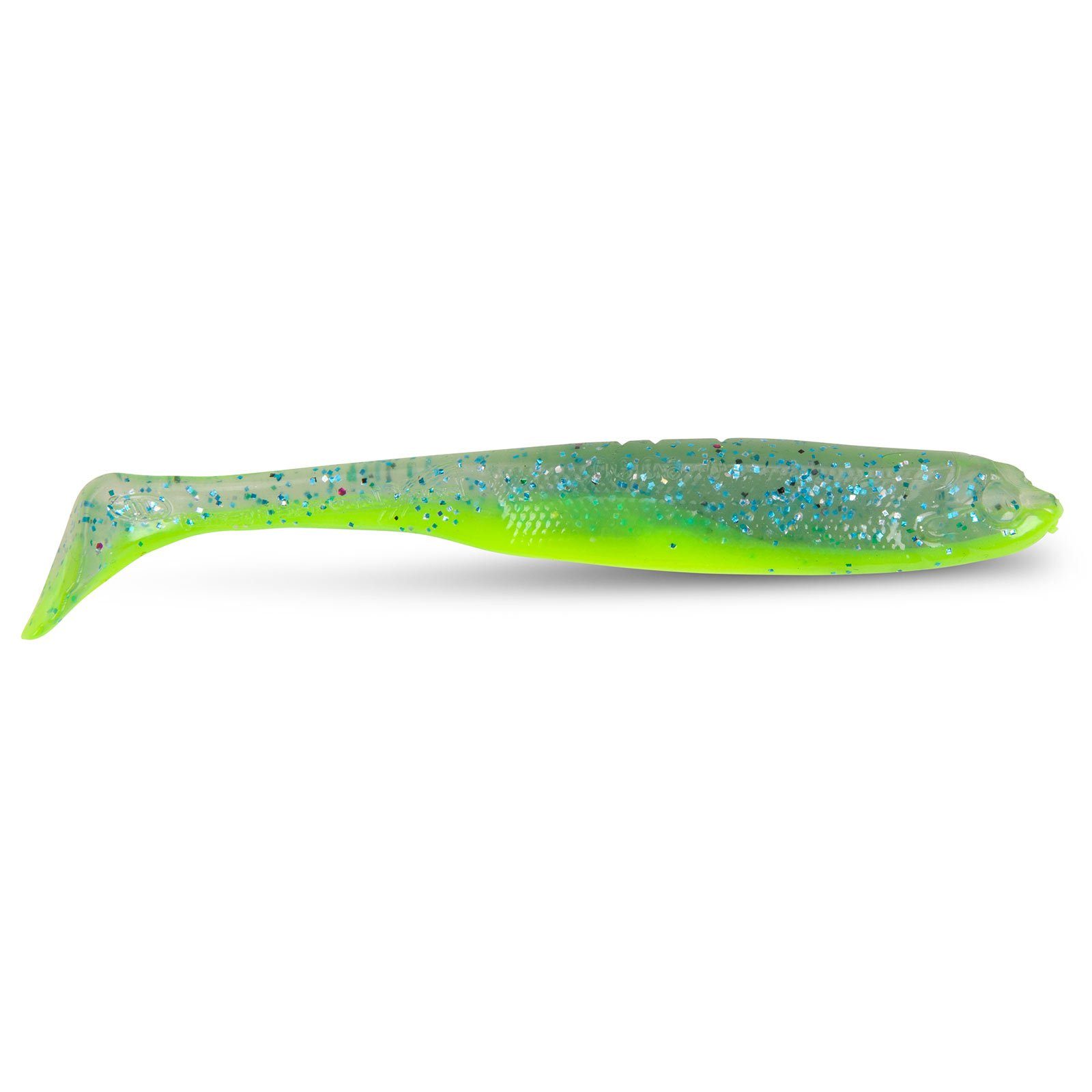 Moby Softbaits UV Claw Slim 2 Jim Kunstköder, Non Moby Gummifische Toxic Mahi Stk. Sänger Mahi 7cm Iron