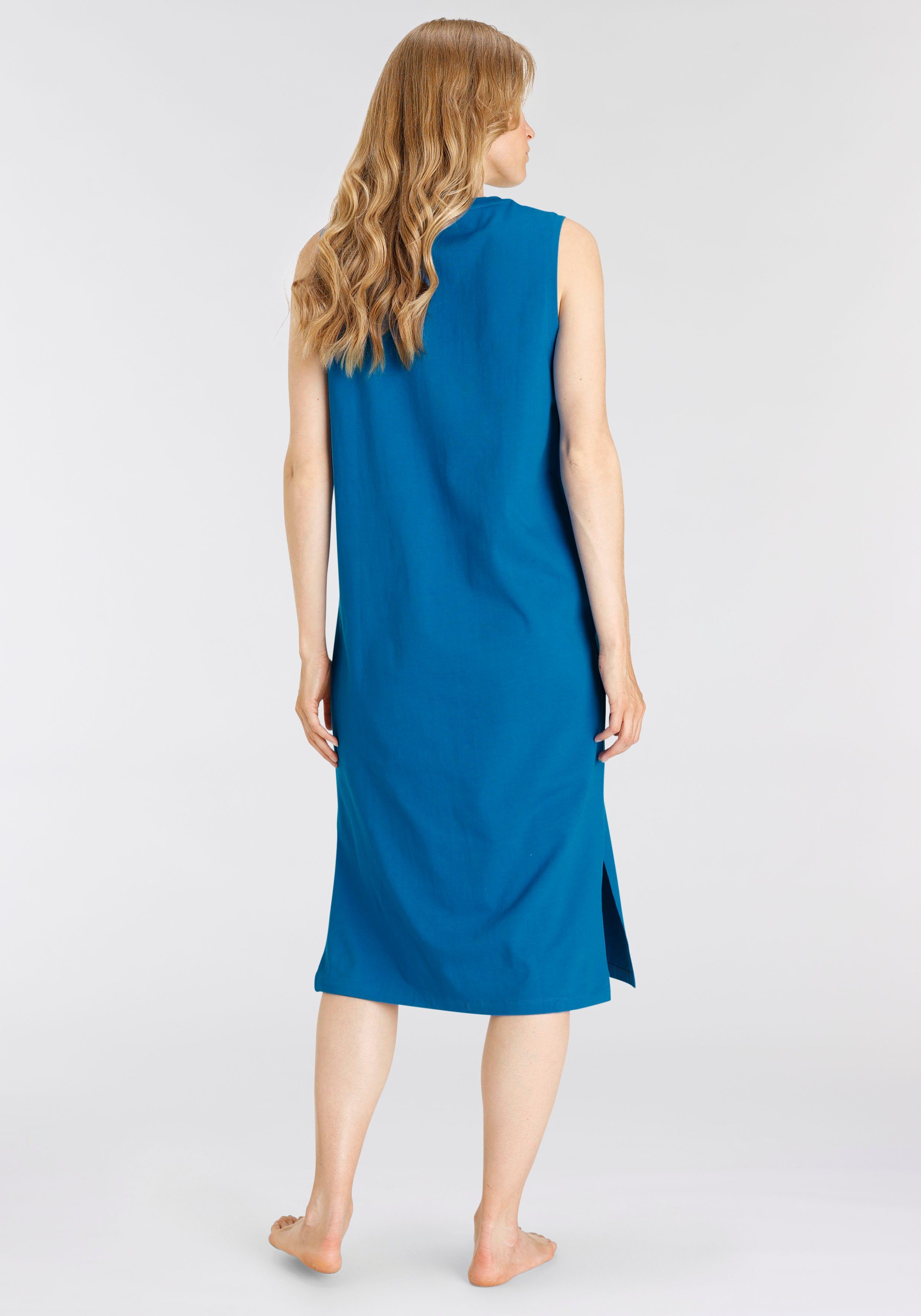 OTTO products Jerseykleid -CIRCULAR COLLECTION GOTS Azur zertifiziert Blau