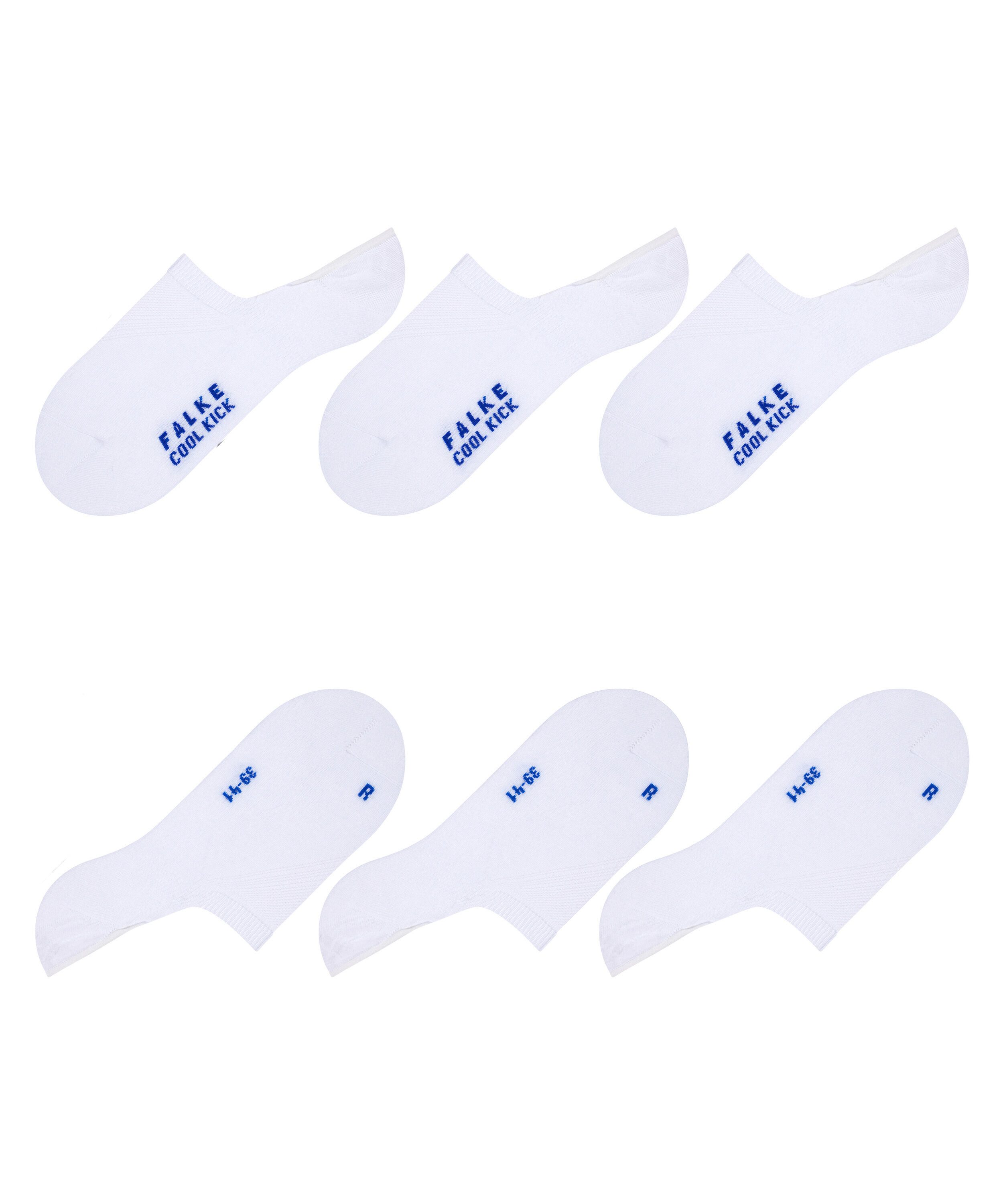 FALKE Füßlinge Cool Kick 3-Pack Füßlinge (3-Paar) mit ultraleichter Plüschsohle