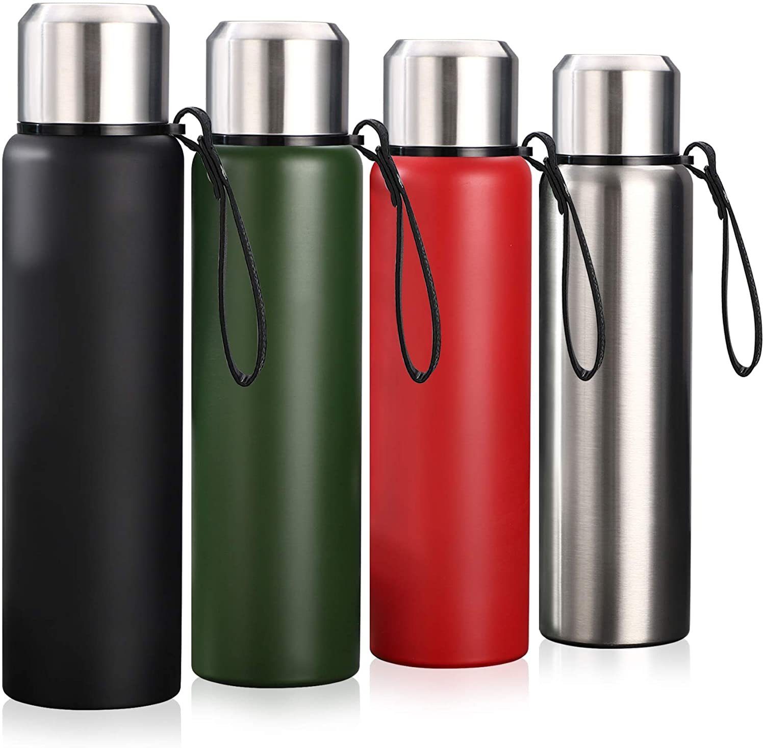 Qwetch Edelstahl Isolierflasche 260ml - 24h Kalt, 12h Heiß